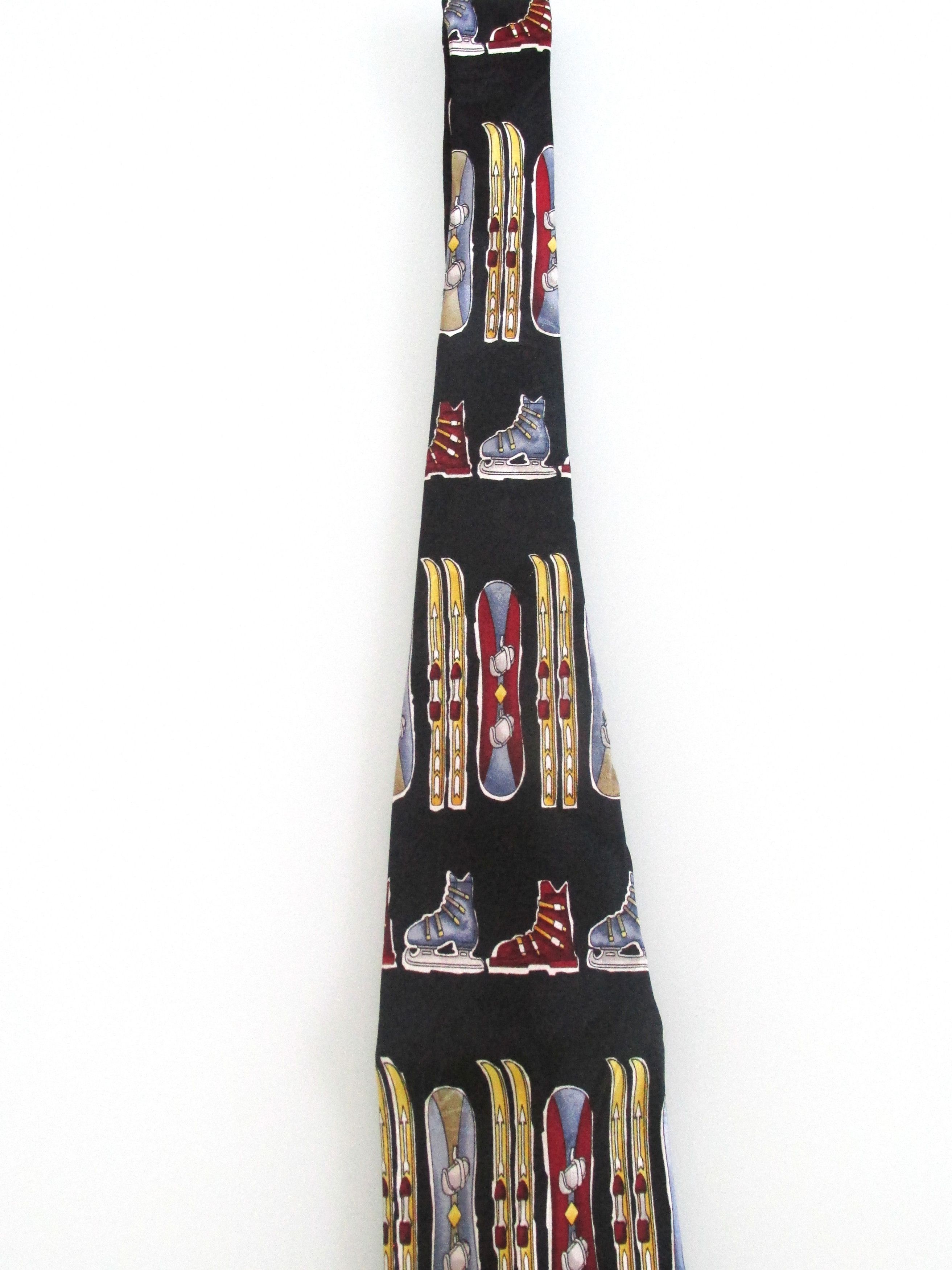 Other Roffe Winter Sports Men's Silk Tie Size ONE SIZE - 3 Thumbnail
