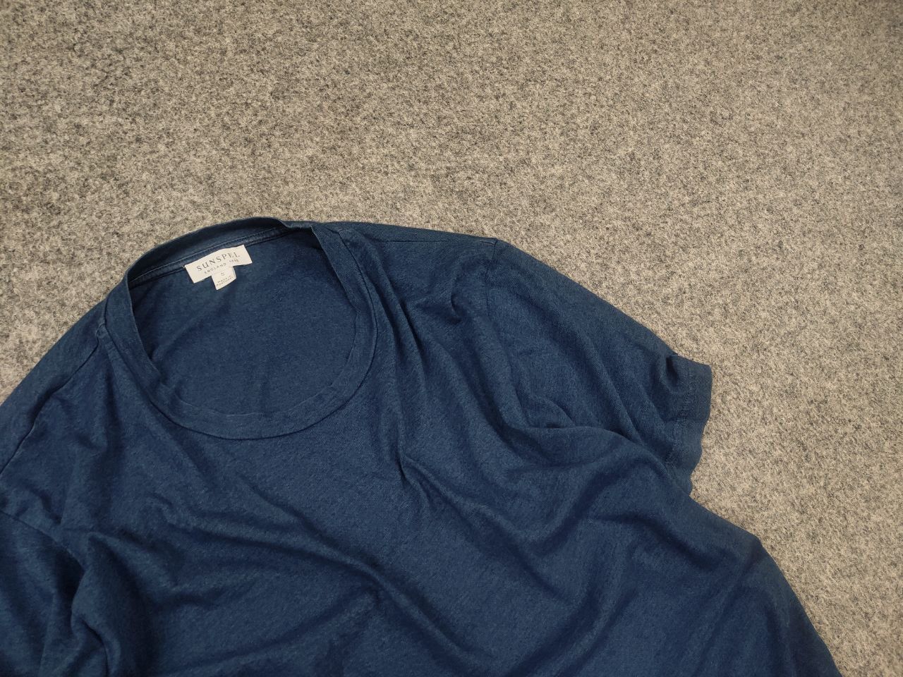 Sunspel Sunspel England Design minimalist Cotton Classic Fit T shirt Size US S / EU 44-46 / 1 - 4 Thumbnail