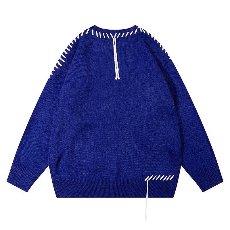 Designer × Japanese Brand Knitted sweater with tassels and street style Y2k pullover Size US XL / EU 56 / 4 - 2 Thumbnail