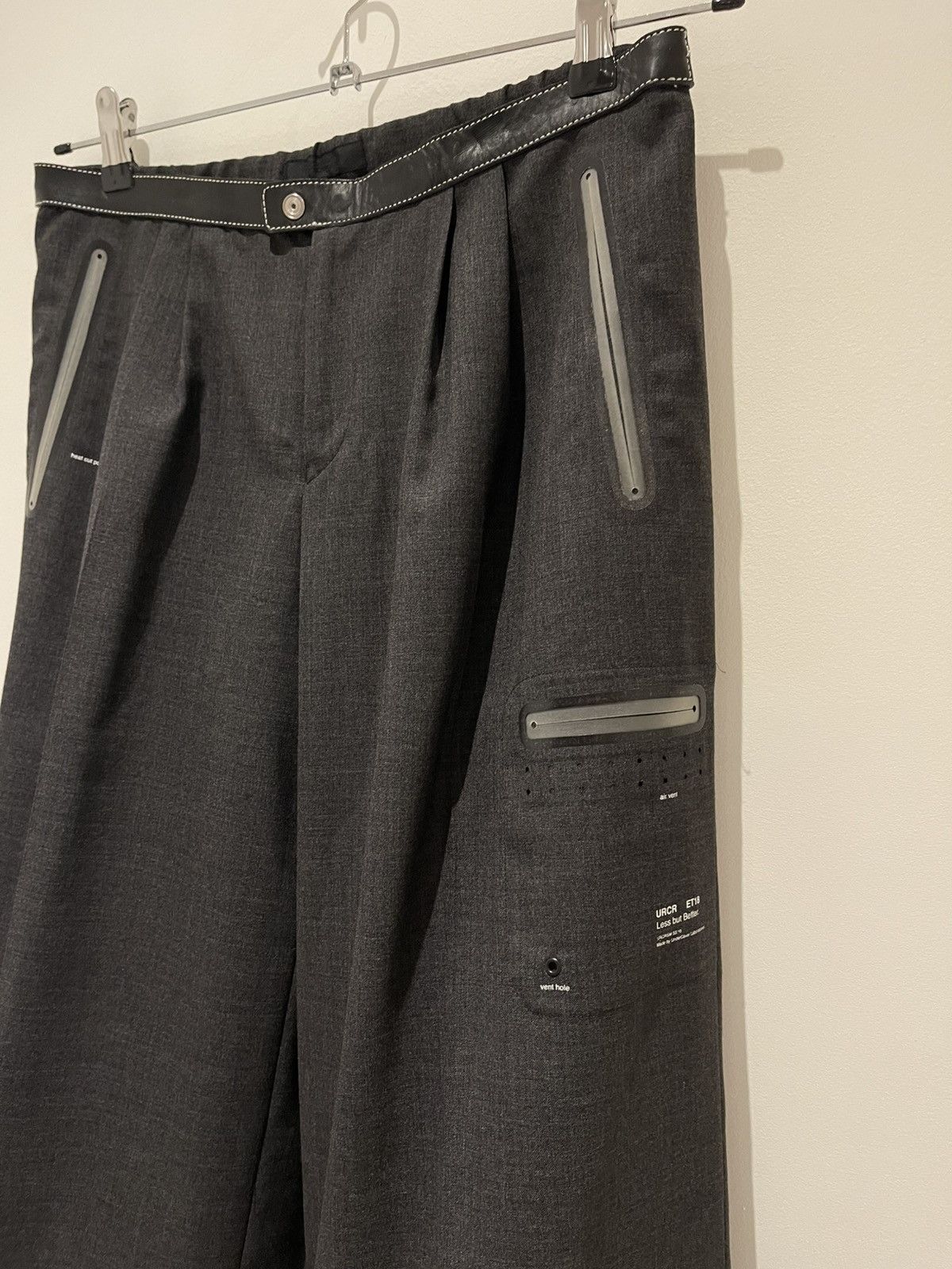 Undercover Undercover SS10 Less But Better Detachable Baggy Wool Pants Size US 30 / EU 46 - 5 Thumbnail