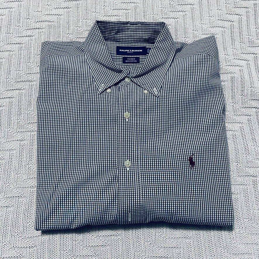 Ralph Lauren Ralph Lauren black gingham Tilden button down Size US XL / EU 56 / 4 - 1 Thumbnail