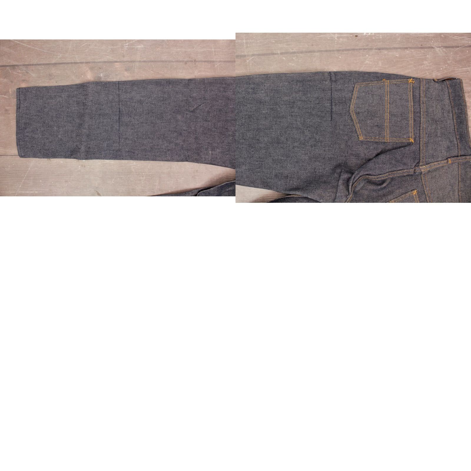 Wrangler VTG 1960s NOS Denim Wrangler Jeans Sz 28x30 60s Cotton Blue Jeans Vintage 60s Mens Size US 28 / EU 44 - 8 Thumbnail