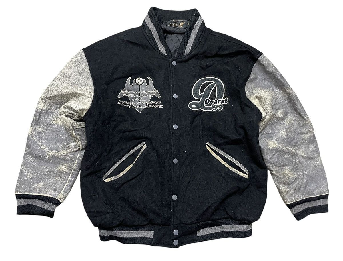 Japanese Brand Vintage Doarat Varsity Jacket Ice Cube Snoop Dogg Size US L / EU 52-54 / 3 - 1 Thumbnail