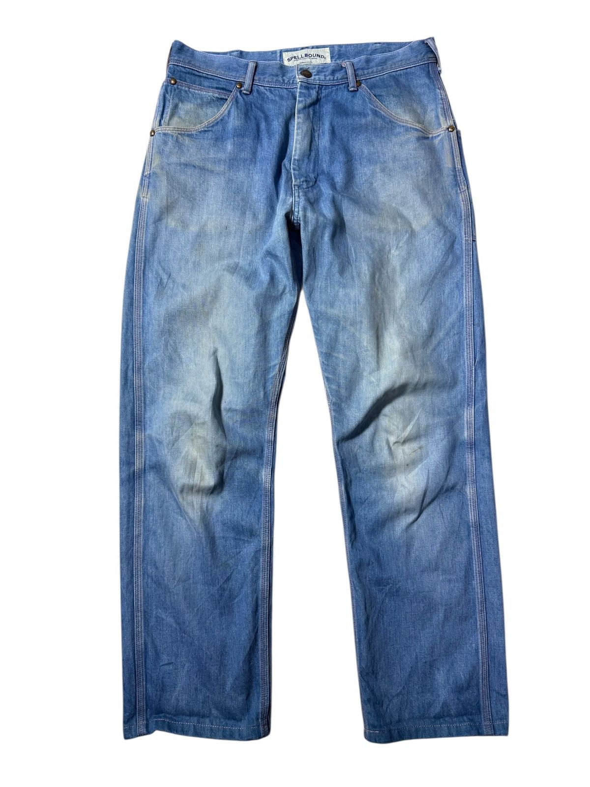 Spellbound Spellbound Japan Denim Jeans Workwear Style Size US 32 / EU 48 - 2 Thumbnail