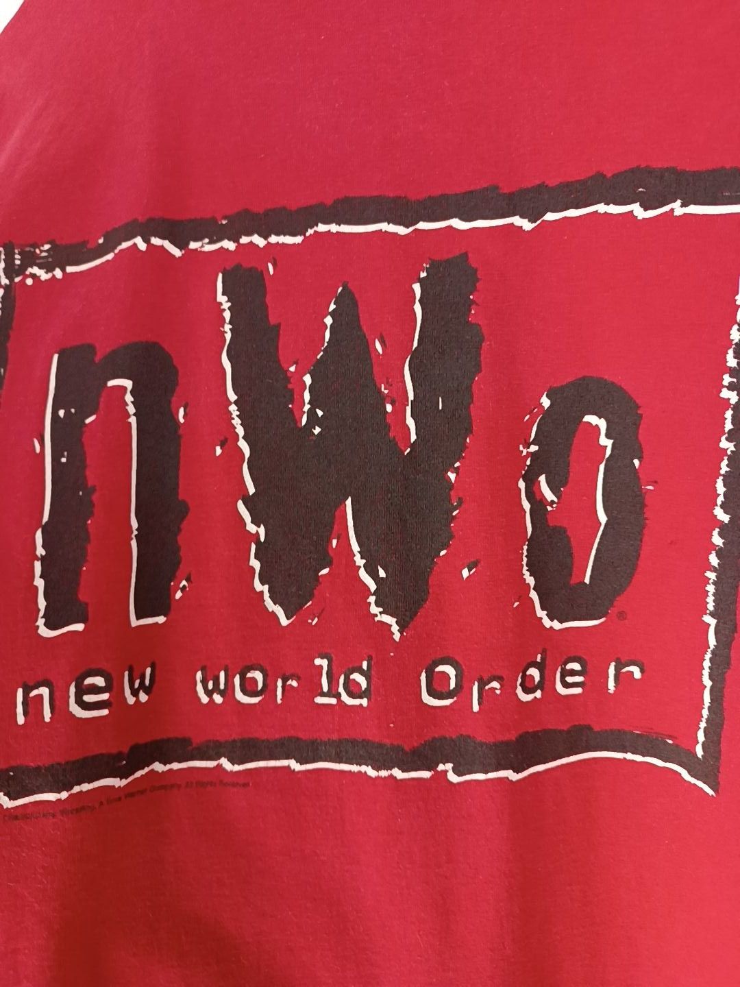 Vintage VINTAGE 90'S N.W.O NEW WORLD ORDER HOGAN NASH VERY RARE TEE Size US S / EU 44-46 / 1 - 12 Thumbnail
