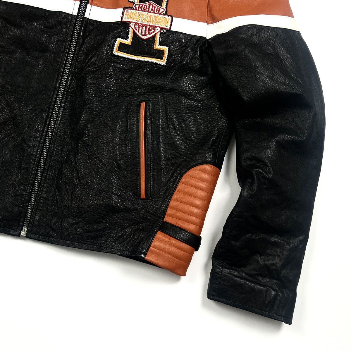 Harley Davidson × Vintage Vintage Harley Davidson Embroidered Logo Jacket Size L Size US L / EU 52-54 / 3 - 11 Thumbnail