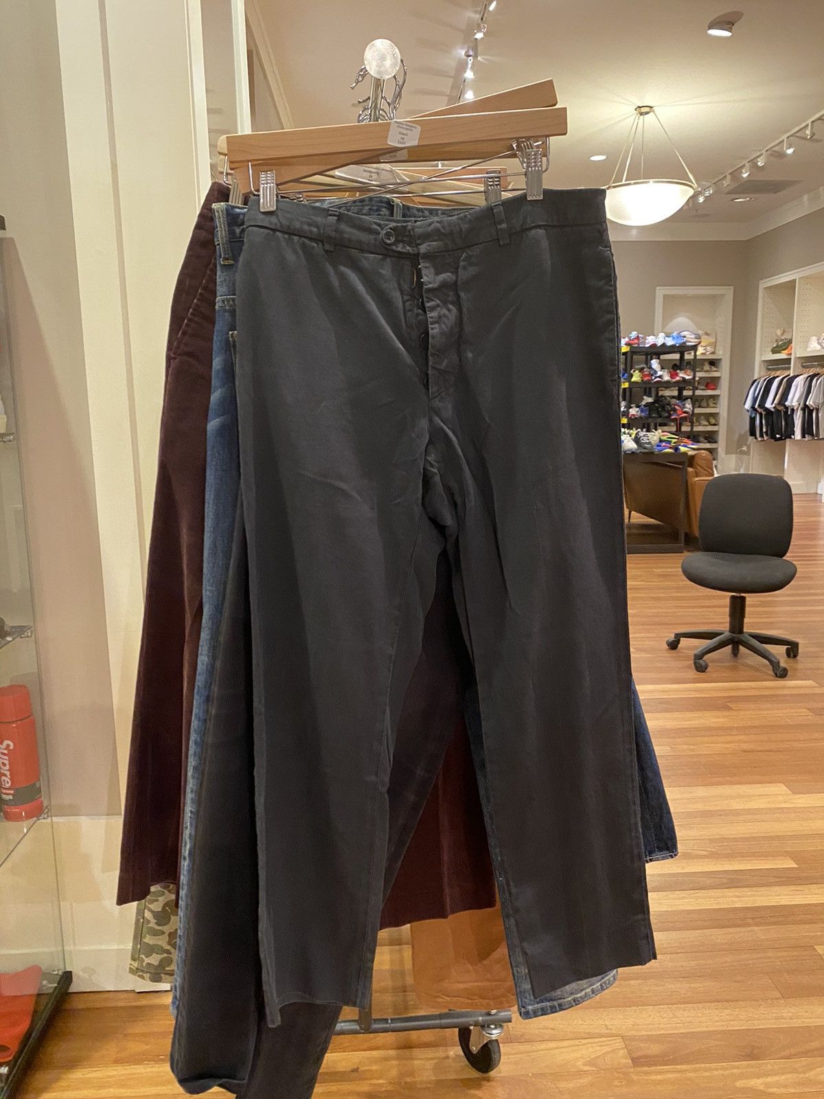 image of Maison Margiela Chino Pants in Black, Men's (Size 30)