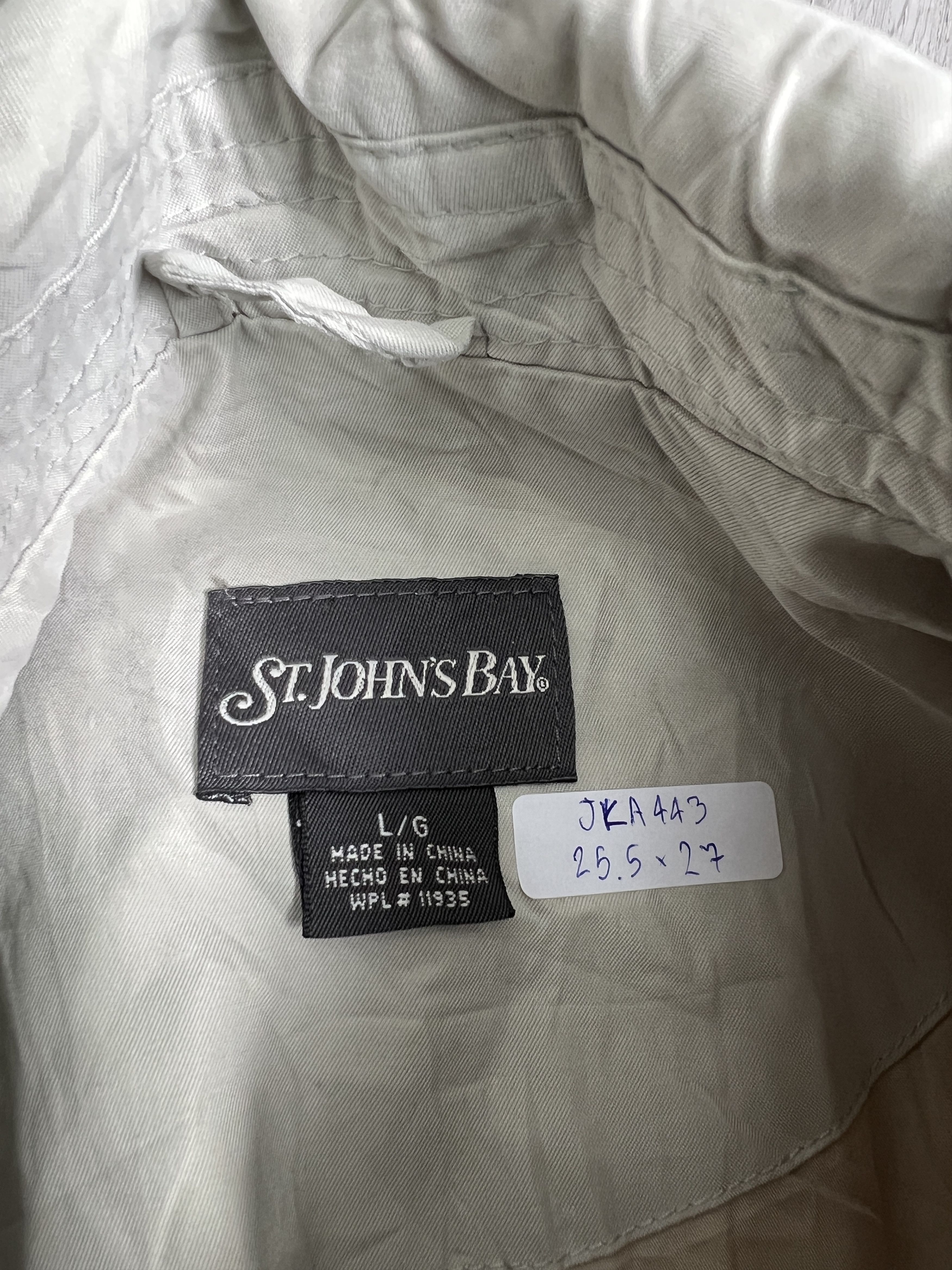 St. Johns Bay St.John's Bay Bomber Jacket (L) JKA443 Size US L / EU 52-54 / 3 - 2 Thumbnail