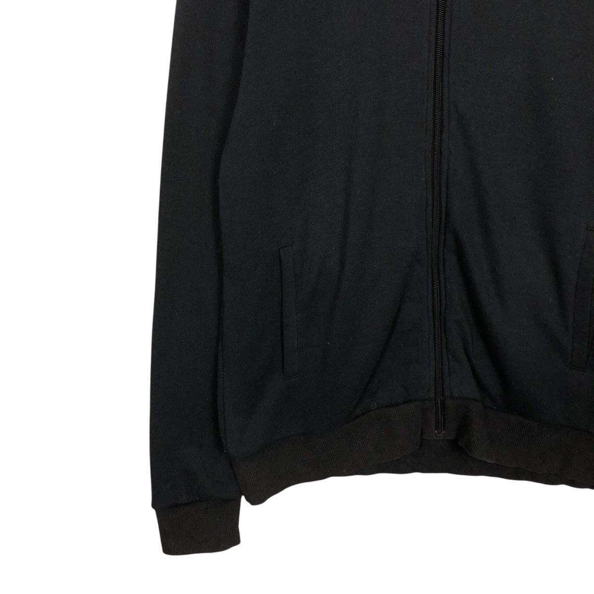 Adidas 📌Rich Black Vintage Zipper Jacket Adidas Size US L / EU 52-54 / 3 - 5 Thumbnail