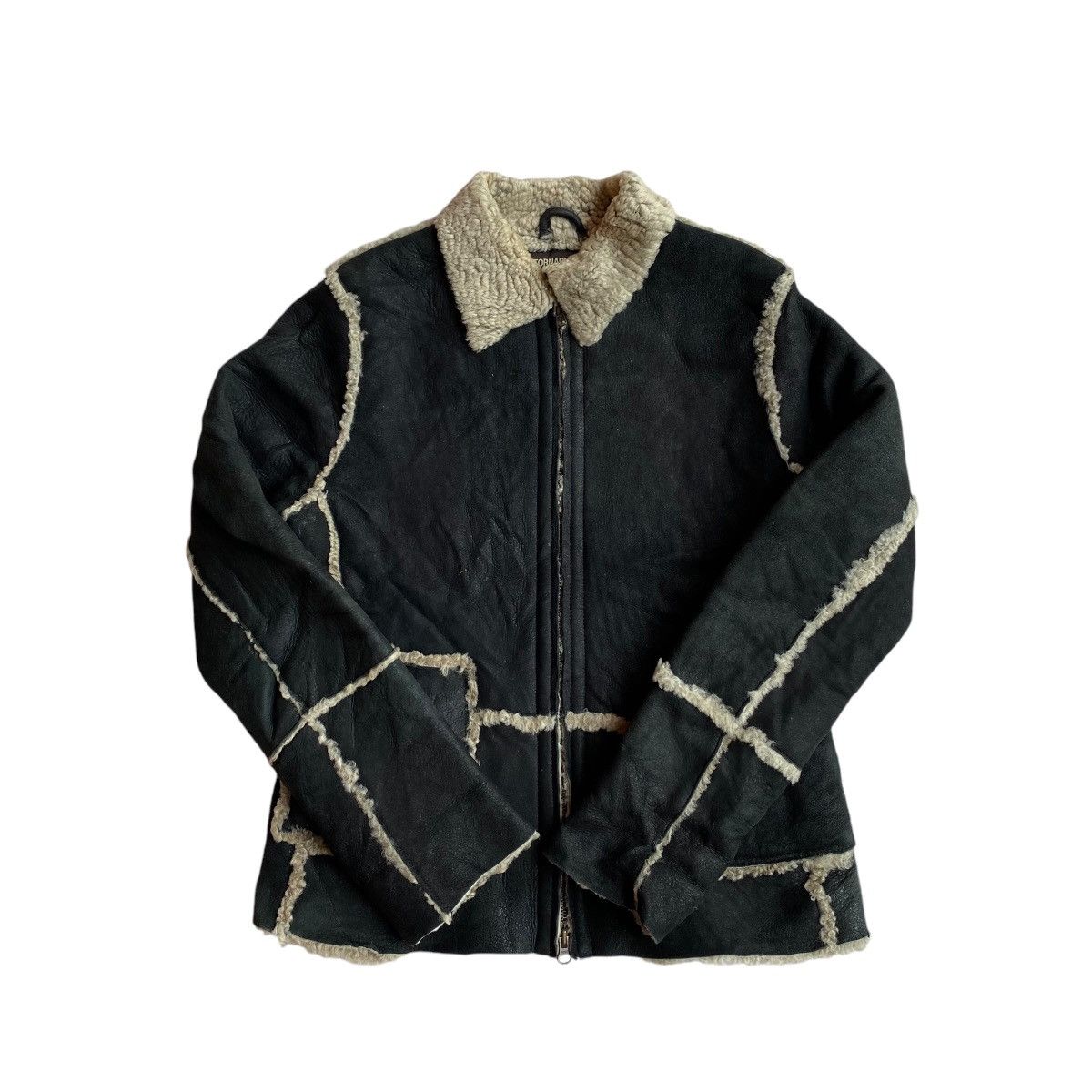 Japanese Brand × Le Grande Bleu (L.G.B.) × Tornado Mart Tornado Mart Femme Nubuck Leather Jacket Size M / US 6-8 / IT 42-44 - 4 Thumbnail
