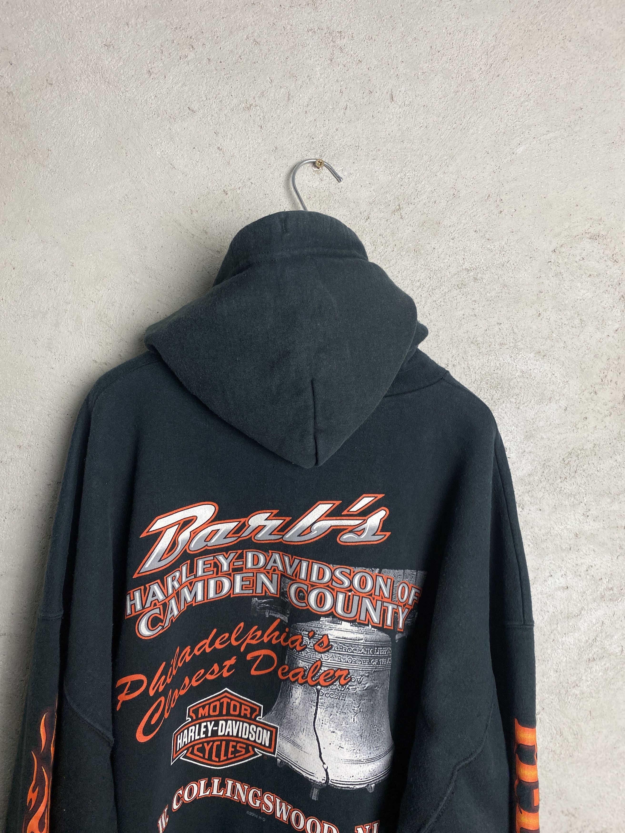 Harley Davidson Harley Davidson 2004 vintage zip-up hoodie moto Size US XL / EU 56 / 4 - 7 Thumbnail