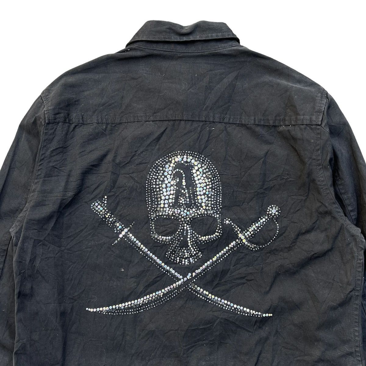 Japanese Brand 2000s Abordage Skulls Punks IfSixWasNine Kmrii Goa Lgb Shirt Size US M / EU 48-50 / 2 - 3 Thumbnail