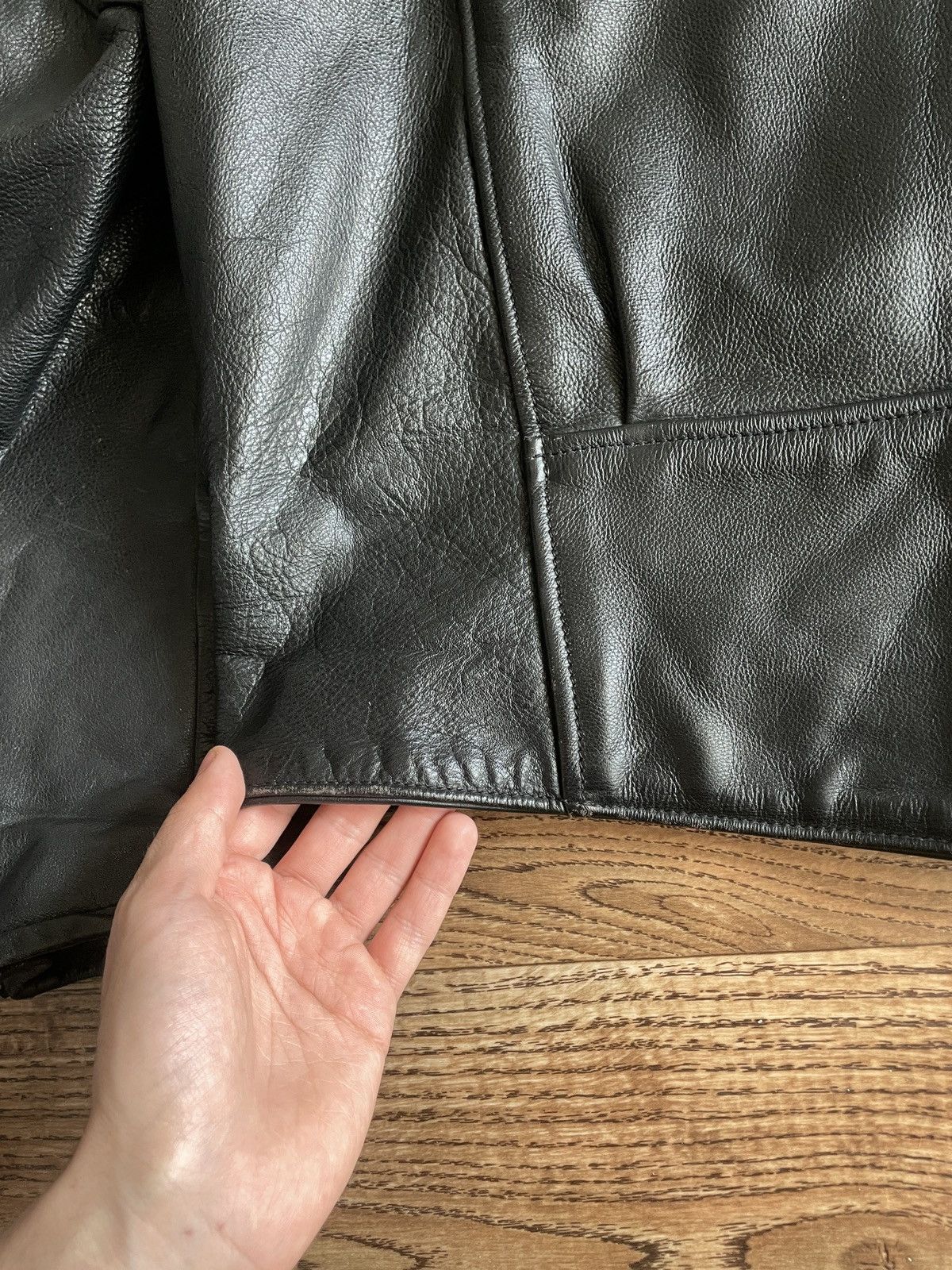 Harley Davidson × Vintage CRAZY HARLEY DAVIDSON LEATHER JACKET Size US XL / EU 56 / 4 - 18 Thumbnail
