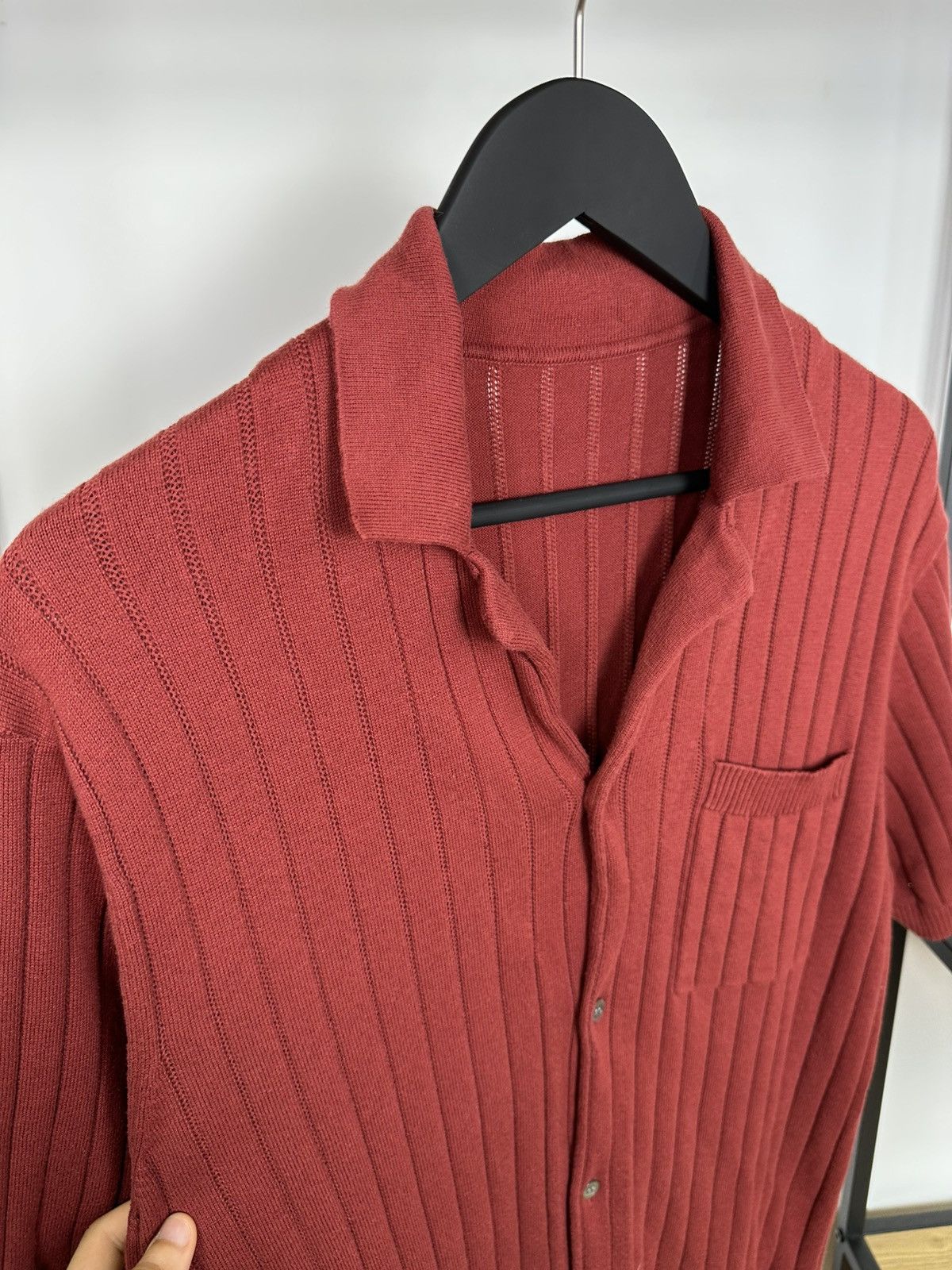 Ted Baker Ted Baker “Made in Britain” Line Polo T Shirt with Buttons Size US L / EU 52-54 / 3 - 7 Thumbnail