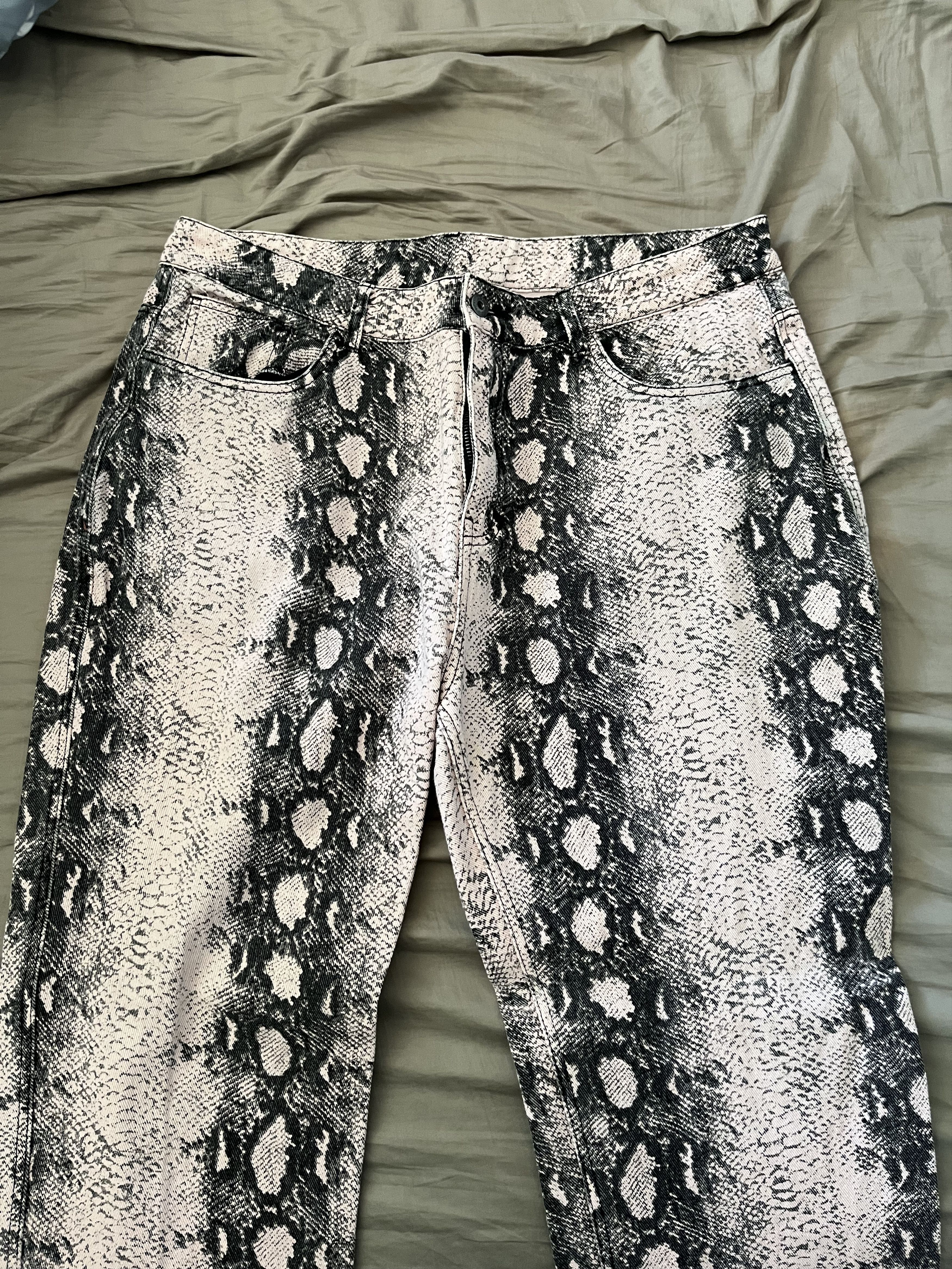 Pleasures Intercourse Snake Skin Pants