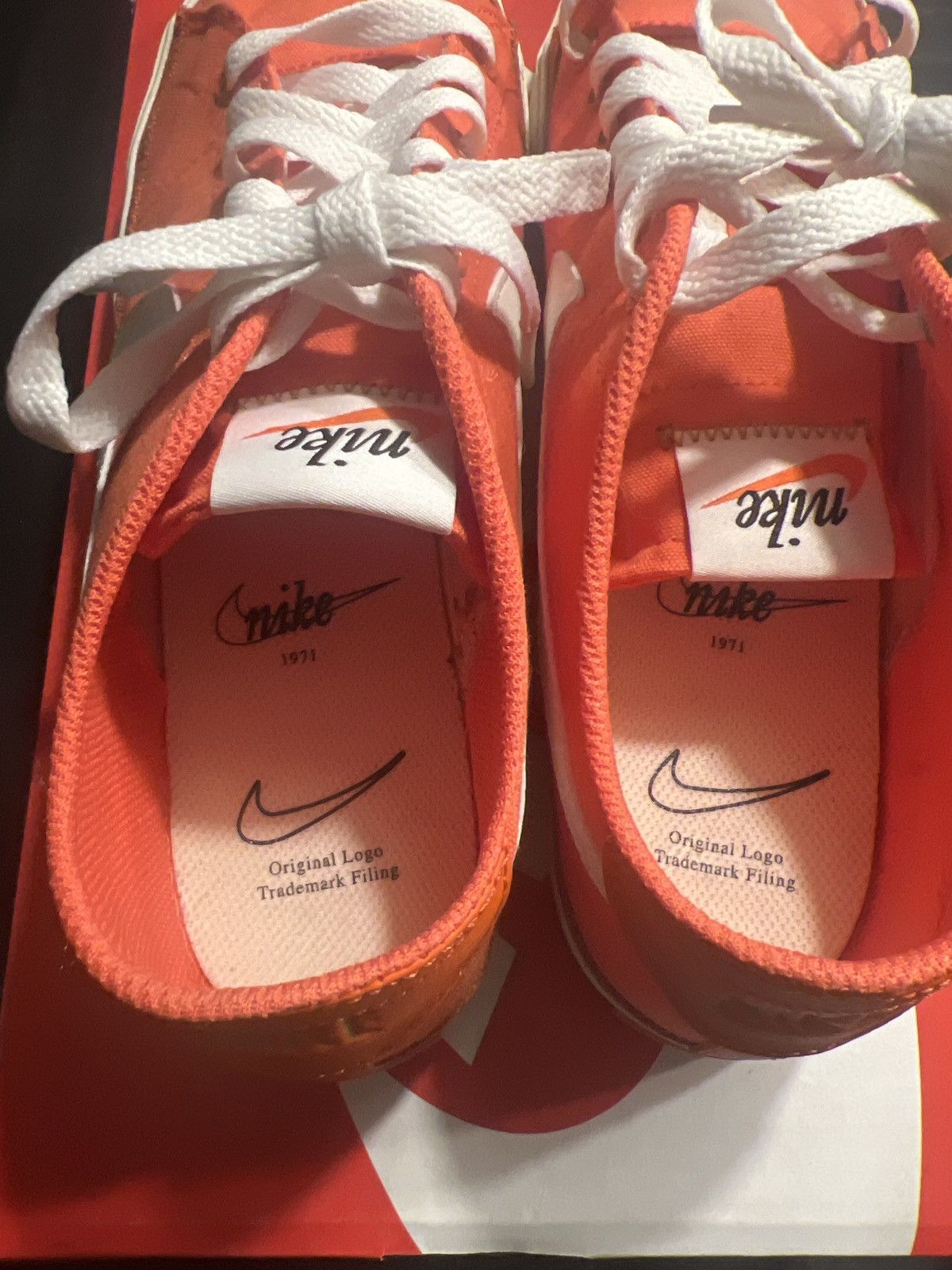 Nike Orange Nike Court Legacy Size US 9.5 / EU 42-43 - 6 Thumbnail