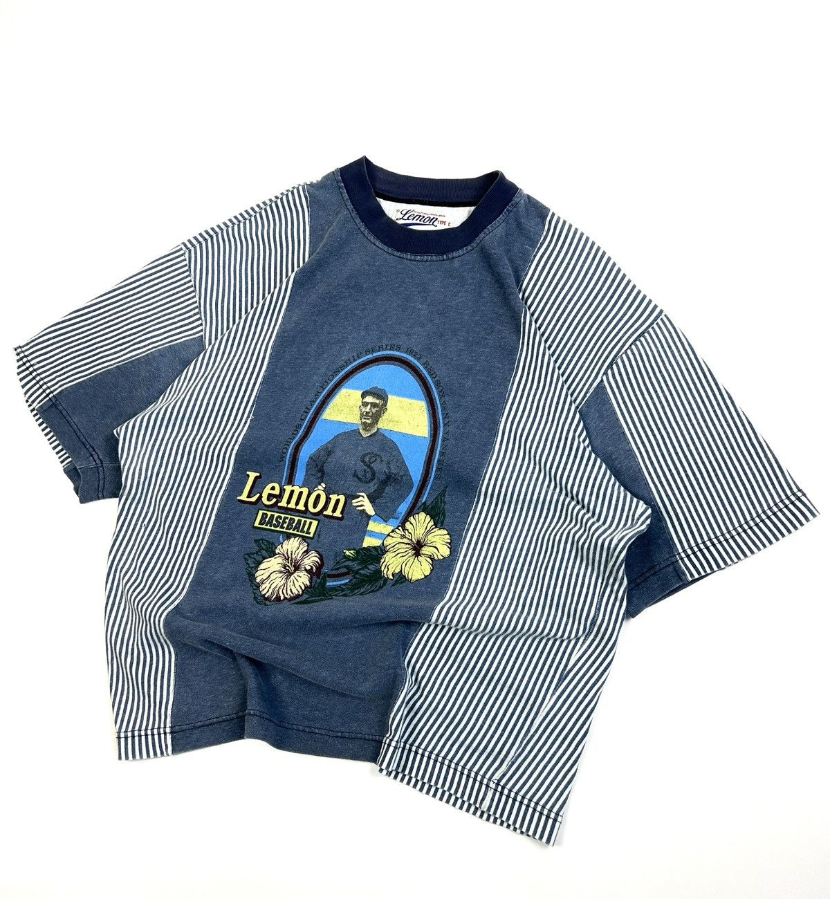 Vintage Rare Vintage 80-90s Lemon Baseball Tee Red Sox NY Yankees Size US S / EU 44-46 / 1 - 2 Thumbnail
