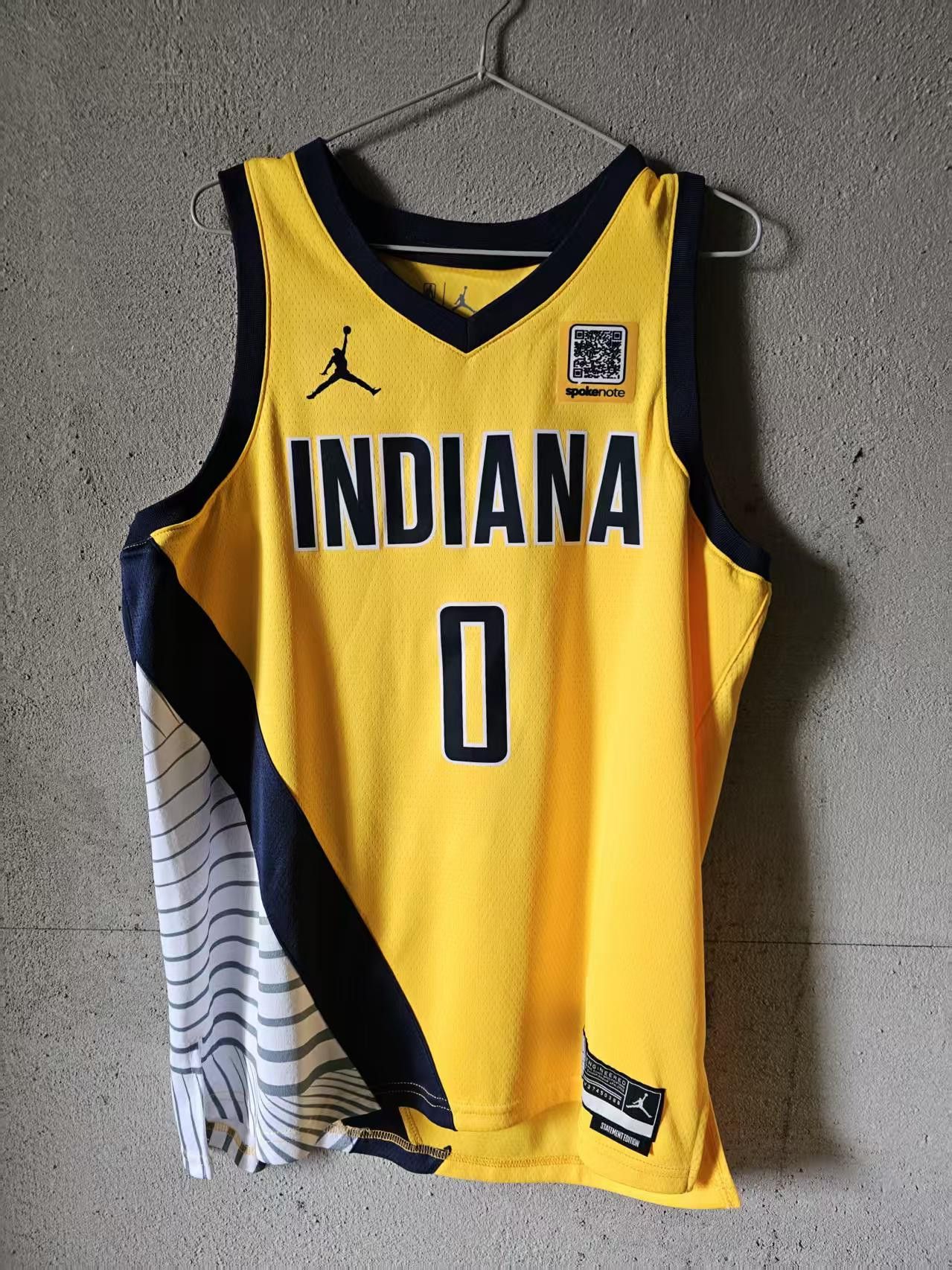 Other Indiana Pacers 0 Tyrese Haliburton Jersey Size US L / EU 52-54 / 3 - 2 Thumbnail