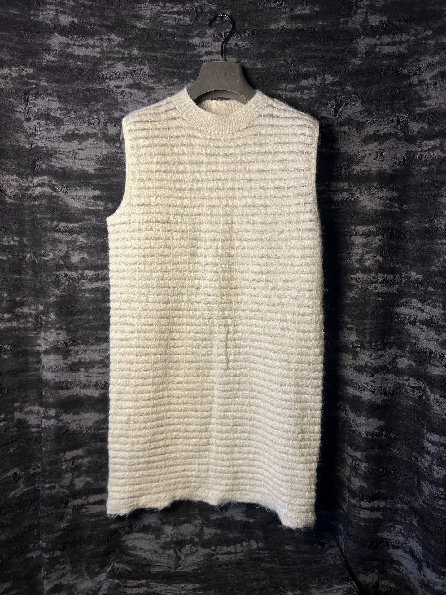 Rick Owens Rick Owens Striped Cashmere Vest Size US M / EU 48-50 / 2 - 1 Thumbnail