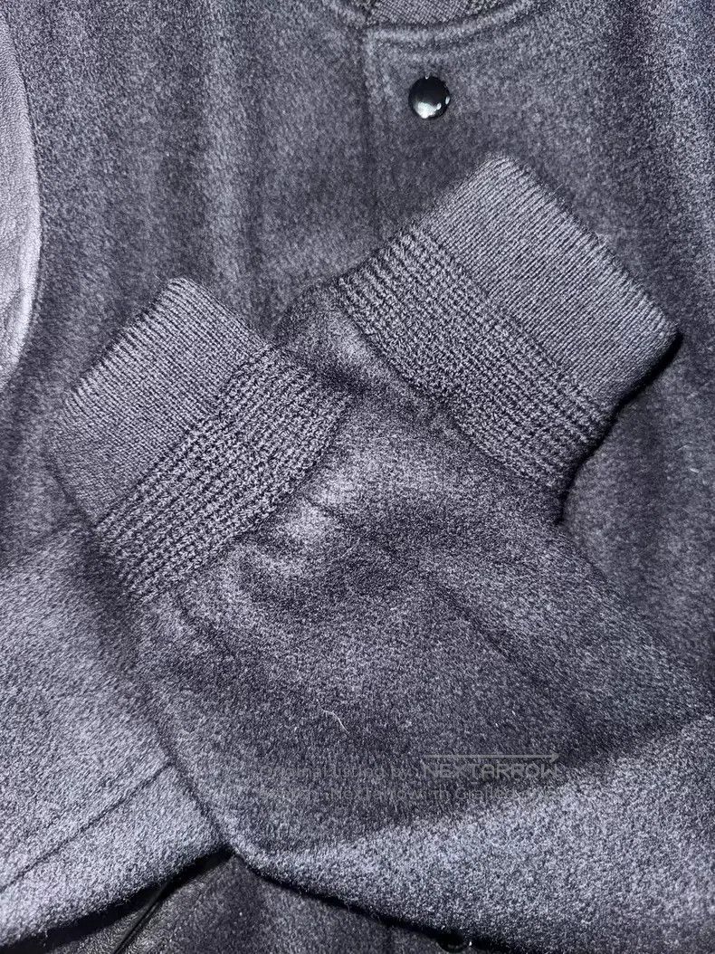 Saint Laurent Paris Saint Laurent Paris Black Samurai Wool and Leather Patchwo Size US M / EU 48-50 / 2 - 4 Thumbnail