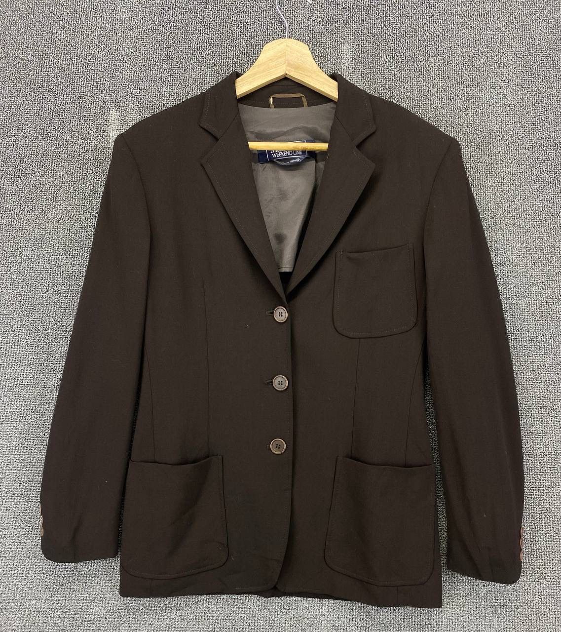 Vintage Max Mara Weekend Line Wool Coat Jacket