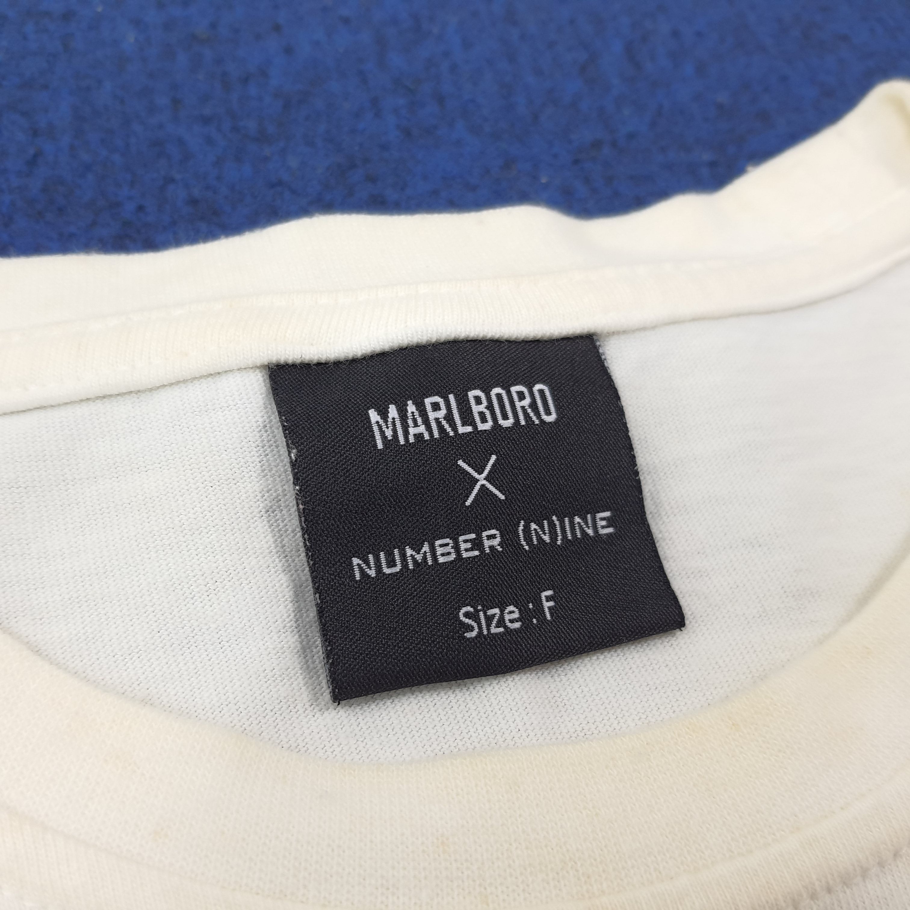 Number (N)ine Vintage Marlboro x Number Nine Japanese Brand Tshirt C239N40 Size US M / EU 48-50 / 2 - 5 Thumbnail