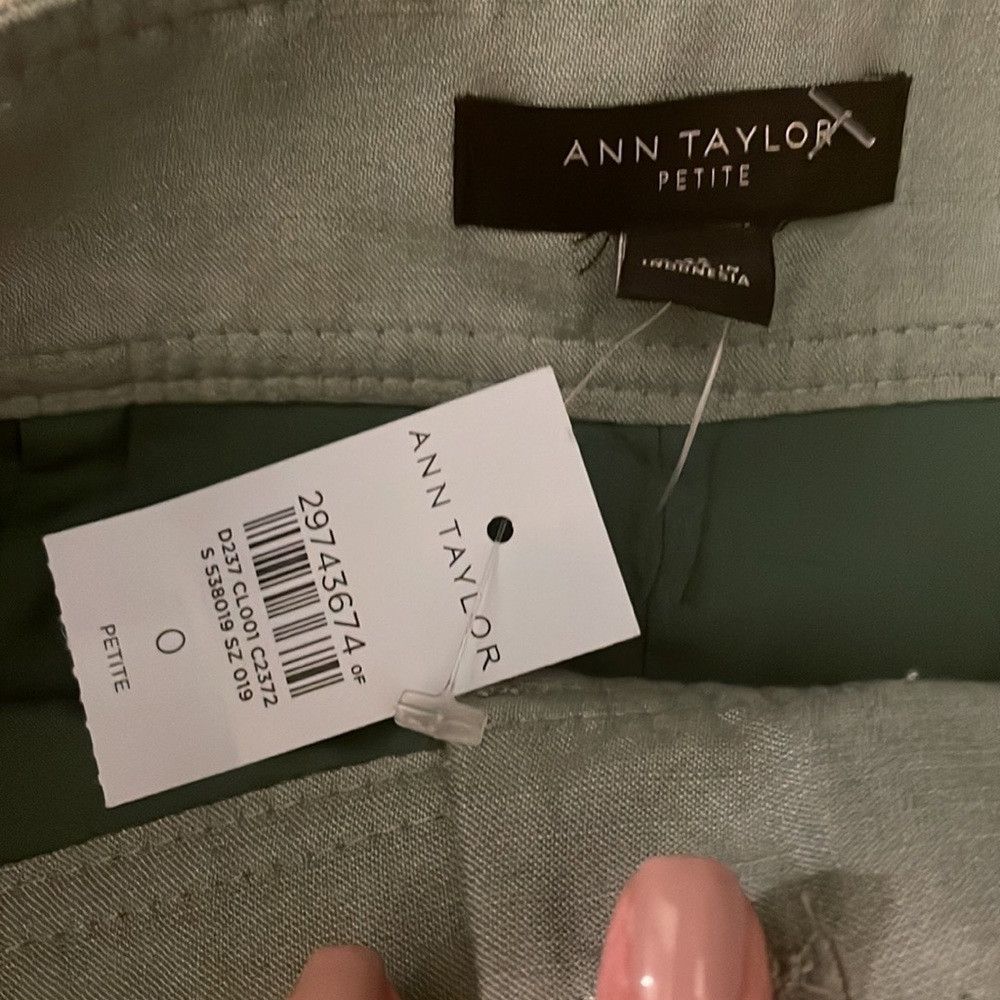Ann Taylor NWT Ann Taylor a line tie front cargo skirt Size 25" / US 0 / IT 36 - 3 Thumbnail