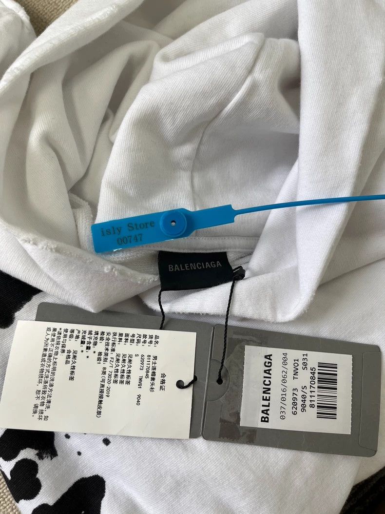 Balenciaga Balenciaga Graffiti hooded sweatshirt Size US S / EU 44-46 / 1 - 4 Thumbnail