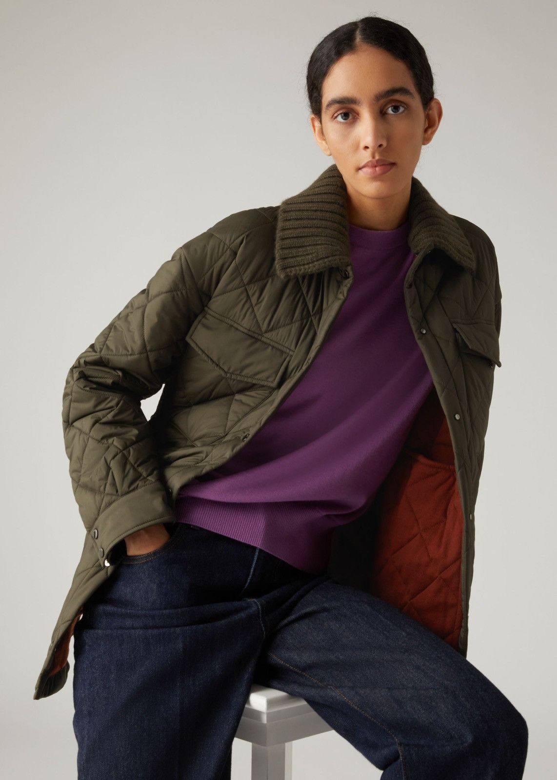 Loro Piana o1srvl11e0824 Rocar Superlight Nylon Jacket in Olive Green Size XXL / US 16-18 / IT 52-54 - 3 Thumbnail