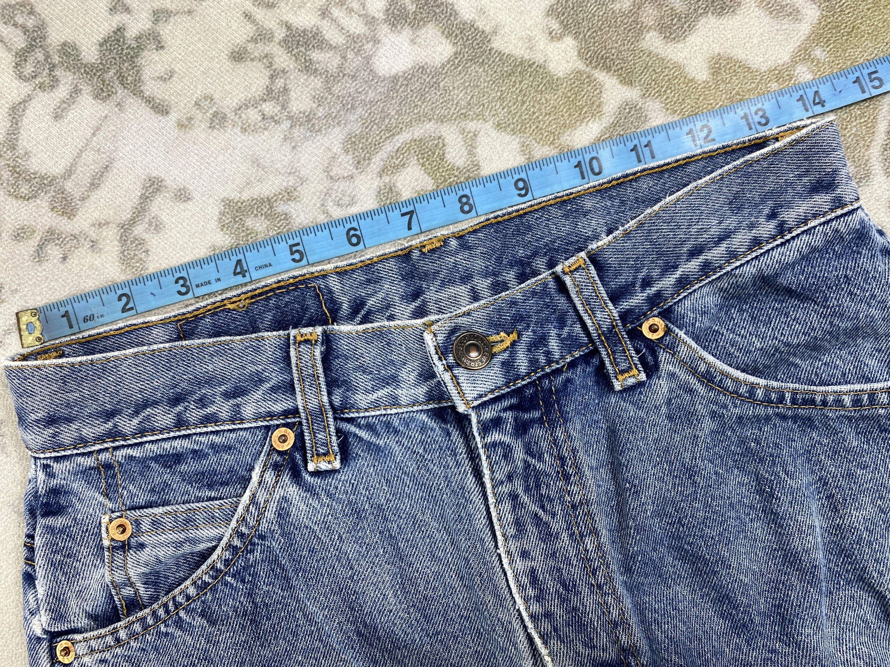Japanese Brand Vintage Levi's Orange Tab Denim 28x27.5 -JN358 Size US 28 / EU 44 - 5 Thumbnail
