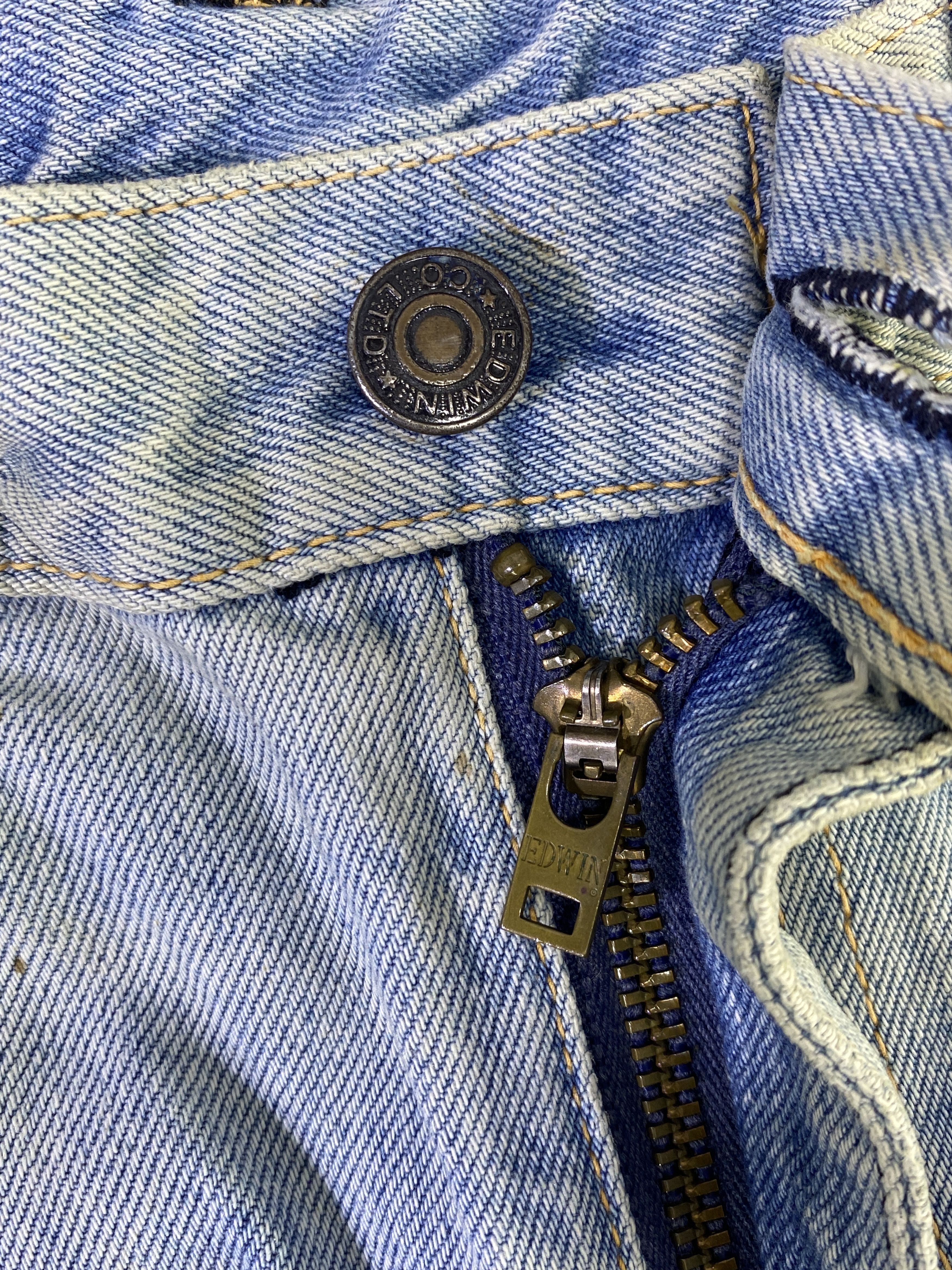 Edwin Edwin Blue Wash Denim - J955 Size US 28 / EU 44 - 8 Thumbnail