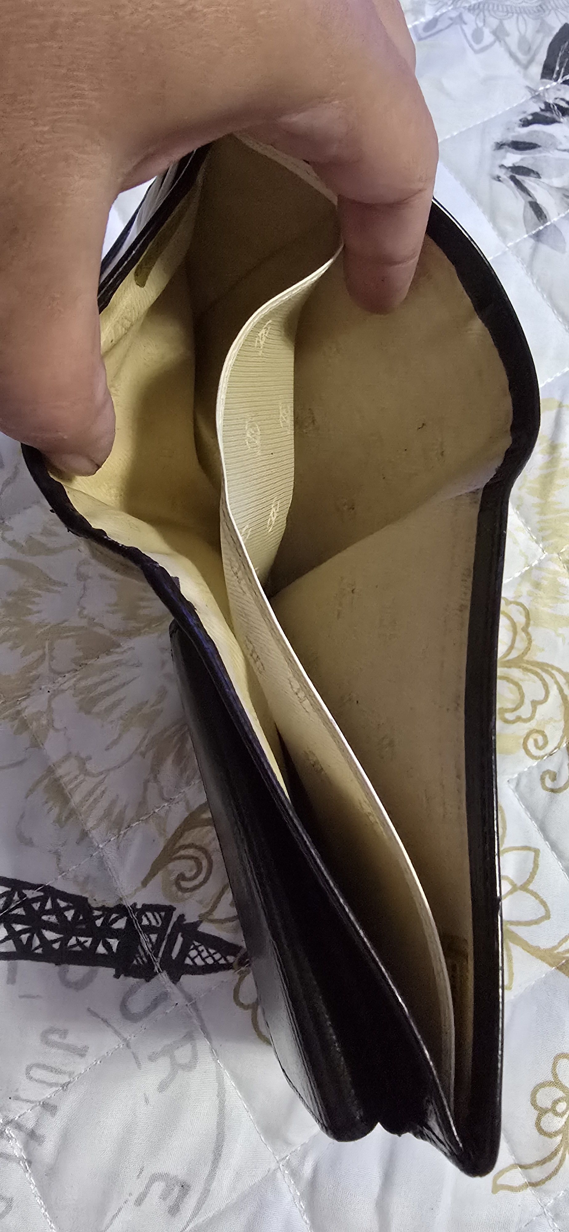 Chanel Leather Flap Black Wallet Size ONE SIZE - 7 Thumbnail
