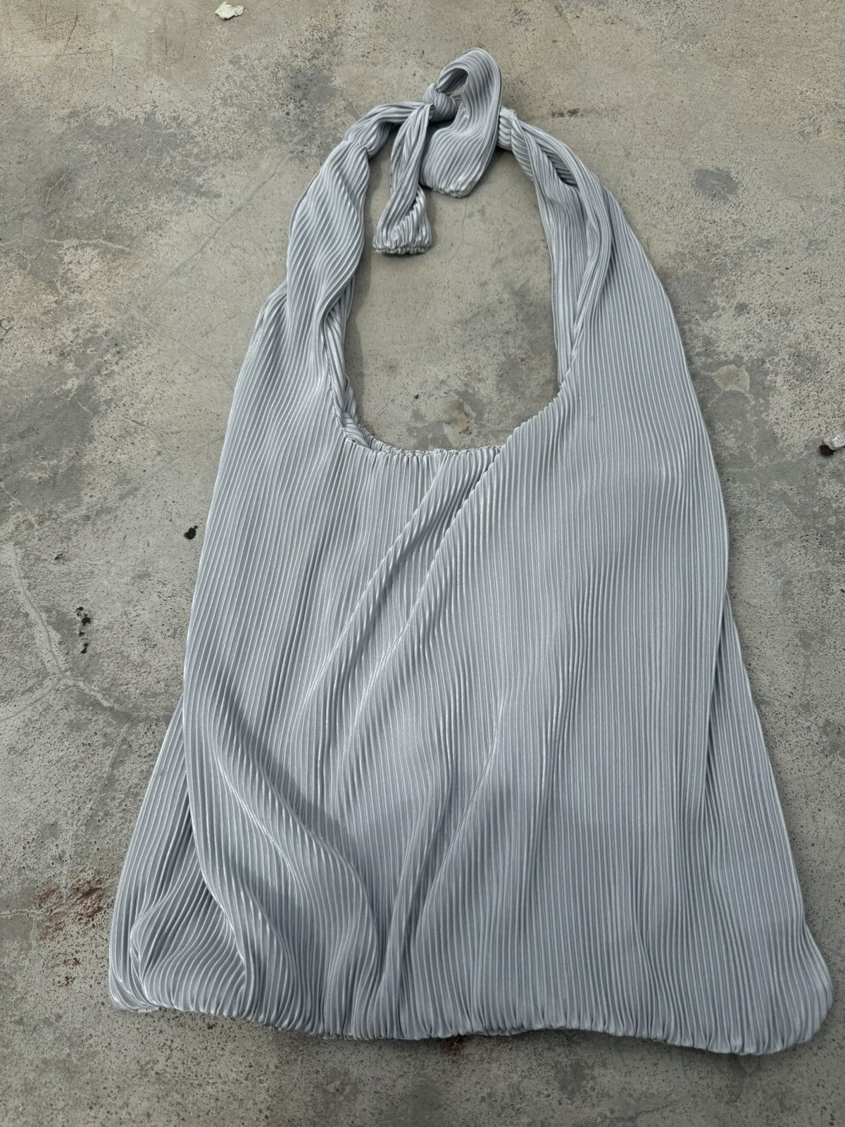 Designer × Issey Miyake × Japanese Brand Pleated Carry Bag Inspired Issey Miyake by Mono Comme ca Size ONE SIZE - 2 Thumbnail