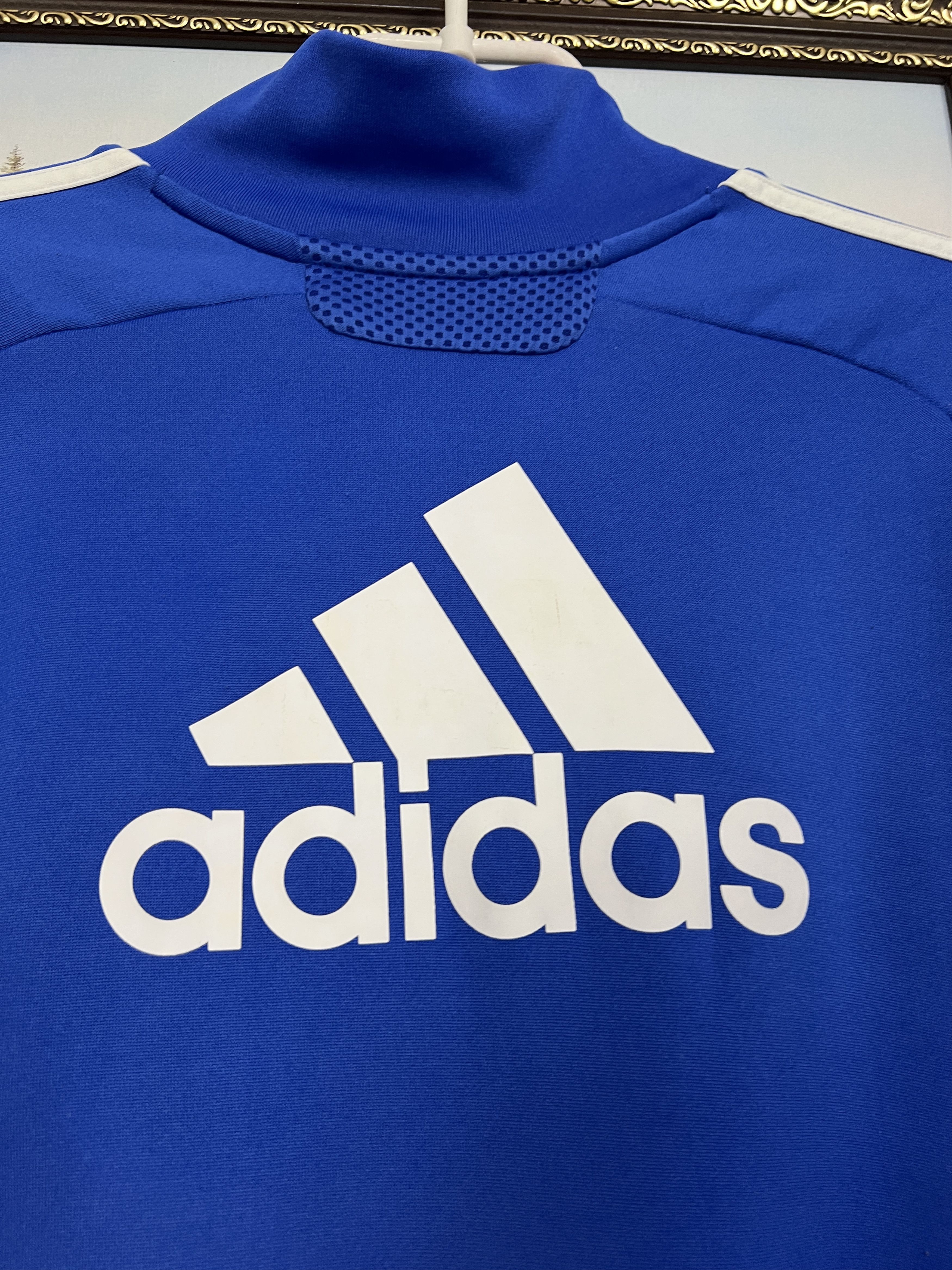 Adidas Chelsea Player Issue Train Sweatshirt Jacket Track Top Size US L / EU 52-54 / 3 - 10 Thumbnail