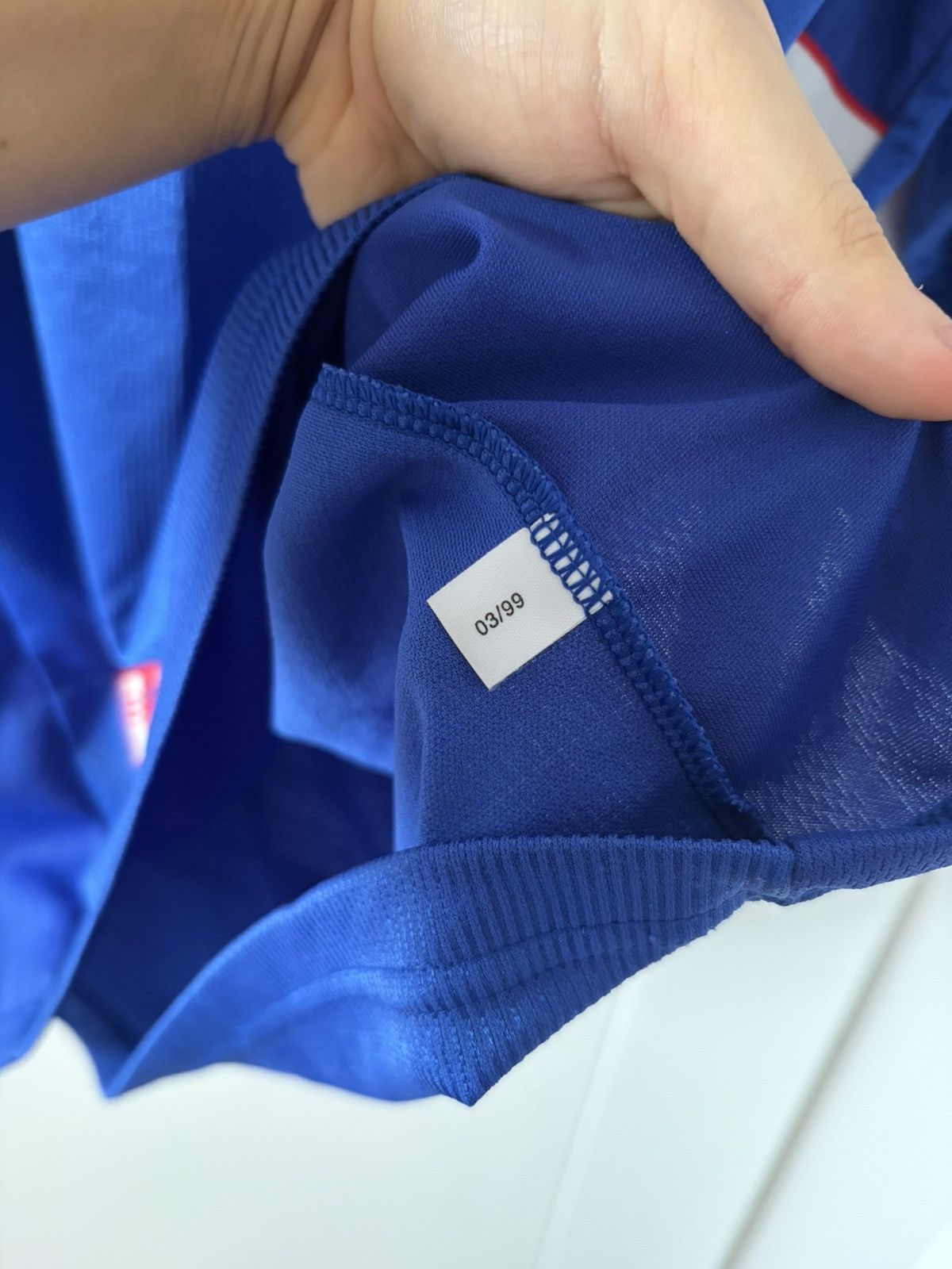 Olimpique Lyon adidas 1998-2000 wyjazdowa Vintage — zdjęcie 6
