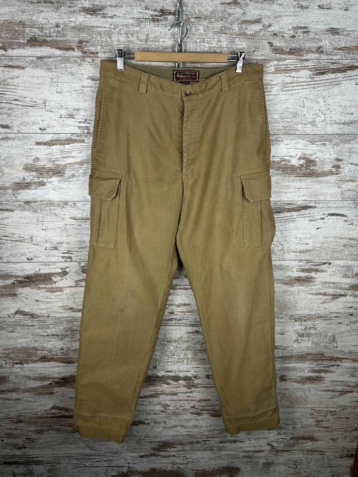 Marlboro Classics × Vintage Mens Vintage Marlboro Classics cargo pants rare y2k baggy Size US 34 / EU 50 - 2 Thumbnail