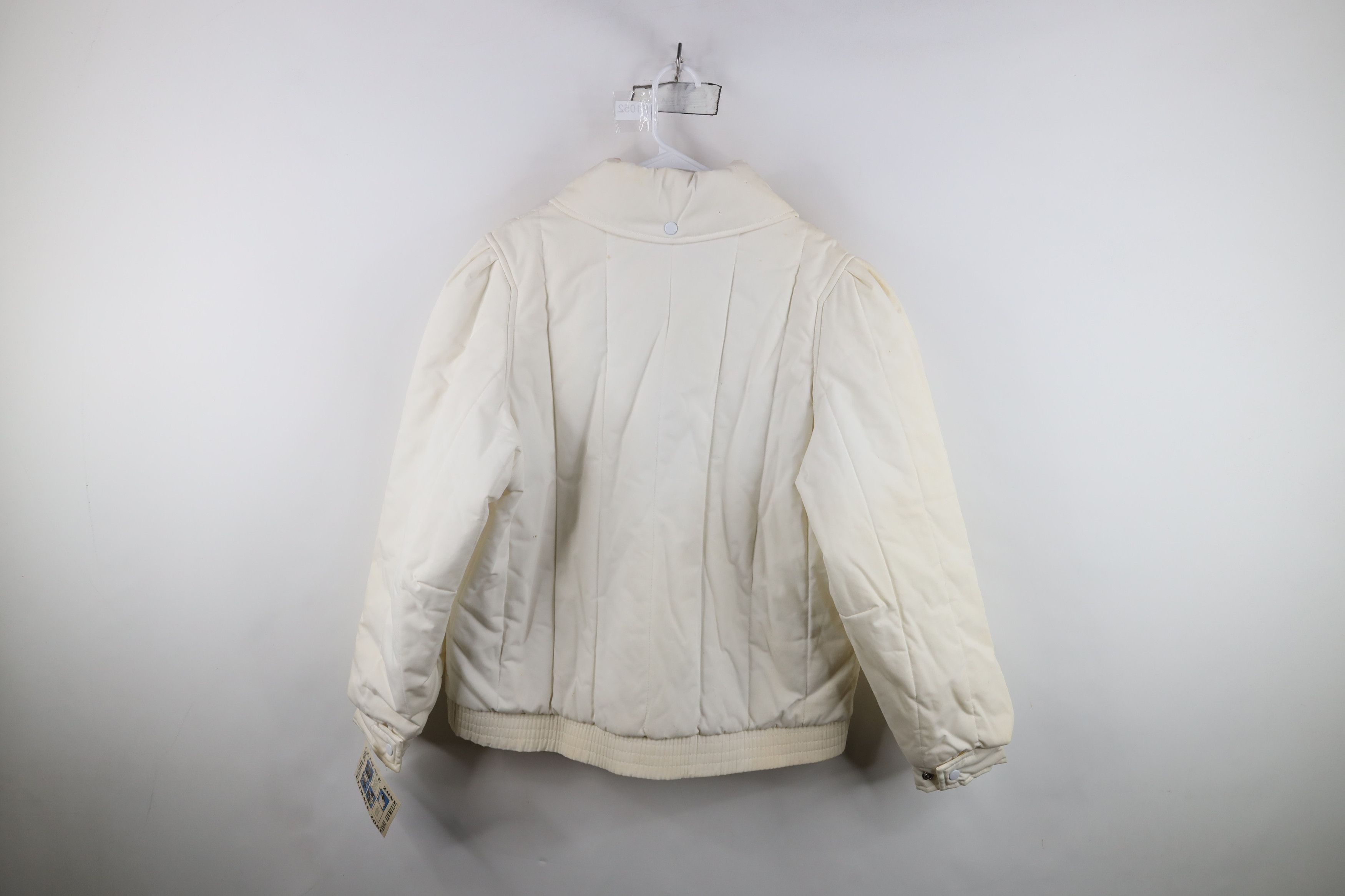 Vintage Deadstock Vintage 90s Streetwear Full Zip Puffer Jacket Size L / US 10 / IT 46 - 13 Thumbnail