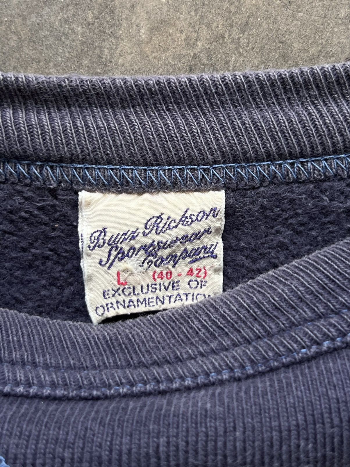 Buzz Rickson's BUZZ RICKSON'S "Mosquitoes" K-47 Air Base Loopwheel Sweater Size US M / EU 48-50 / 2 - 2 Thumbnail