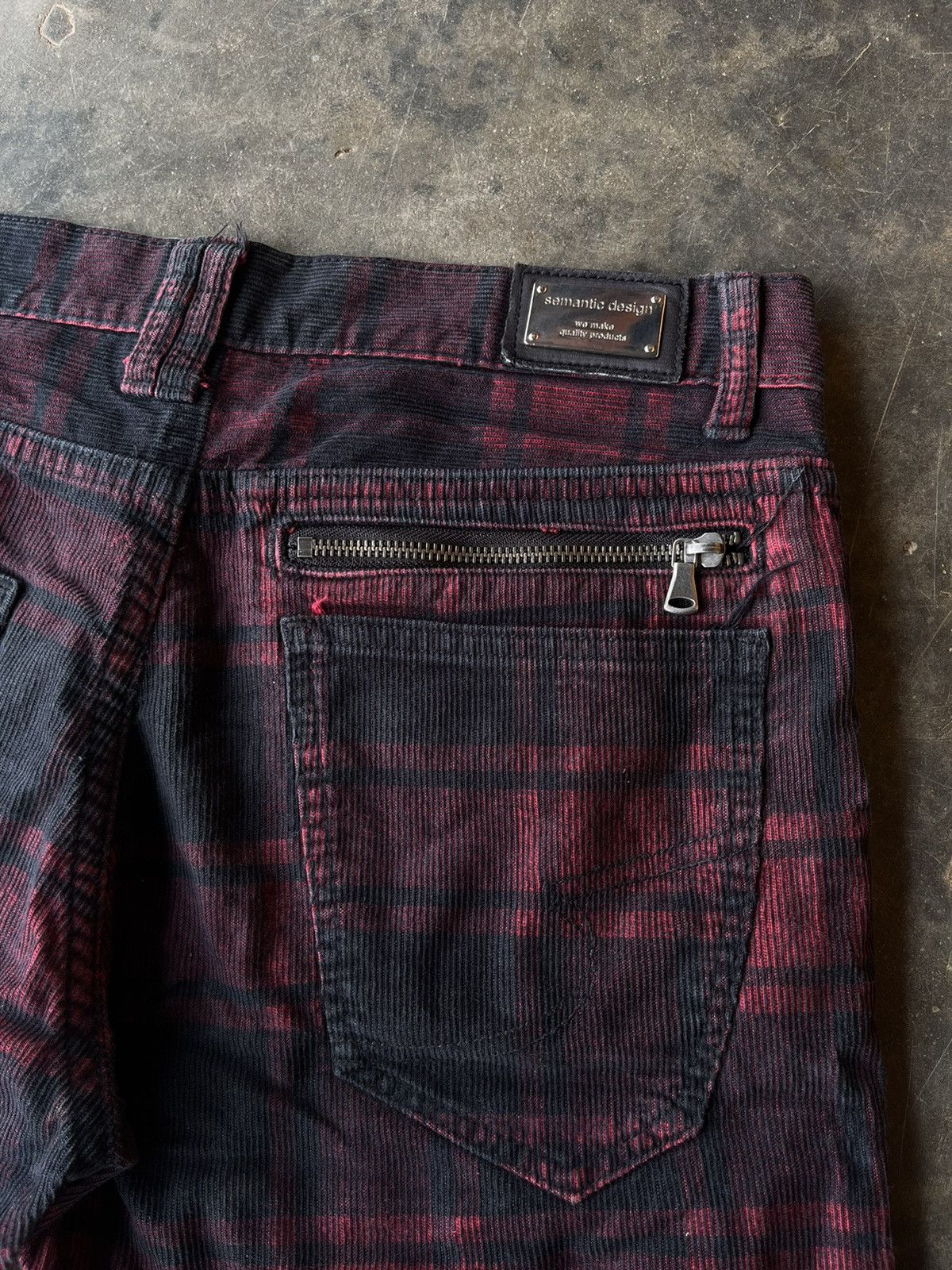 If Six Was Nine JAPANESE BRAND SEMANTIC DESIGN CORDUROY SHORT ZIPPER TARTAN Size US 30 / EU 46 - 5 Thumbnail