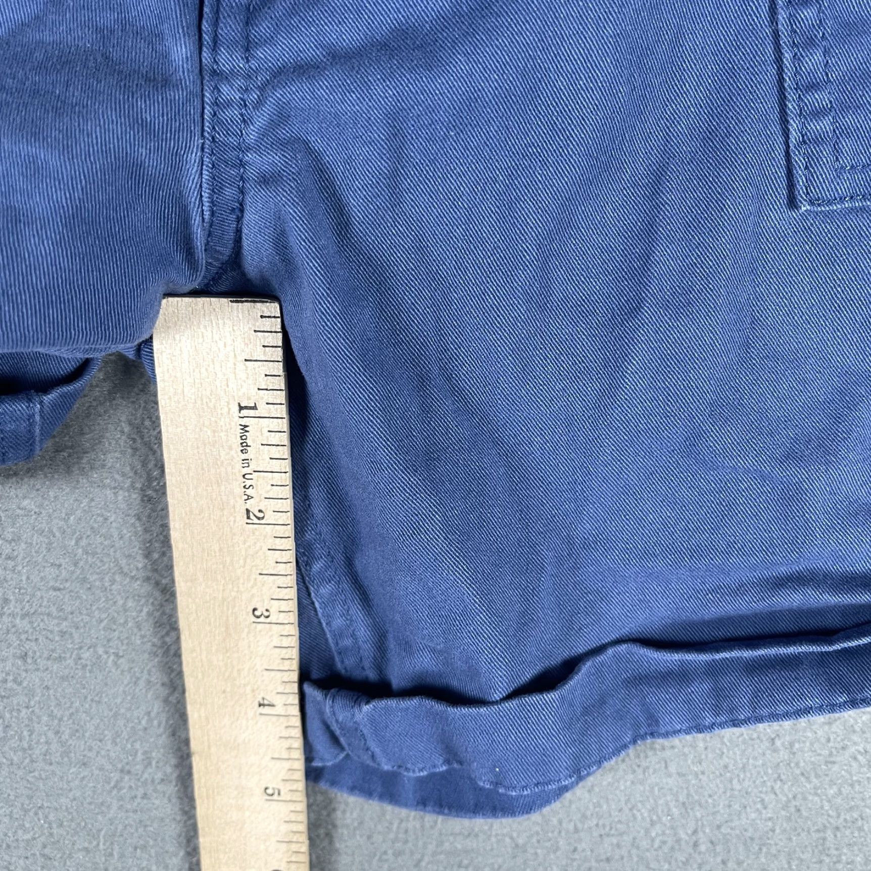 Vintage Magellan Outdoors Shorts Womens 14 Blue Casual Cotton Blend Utility Pockets Summer Social Outdoor Activewear Adults Womens Size 36" / US 14 / IT 50 - 8 Thumbnail