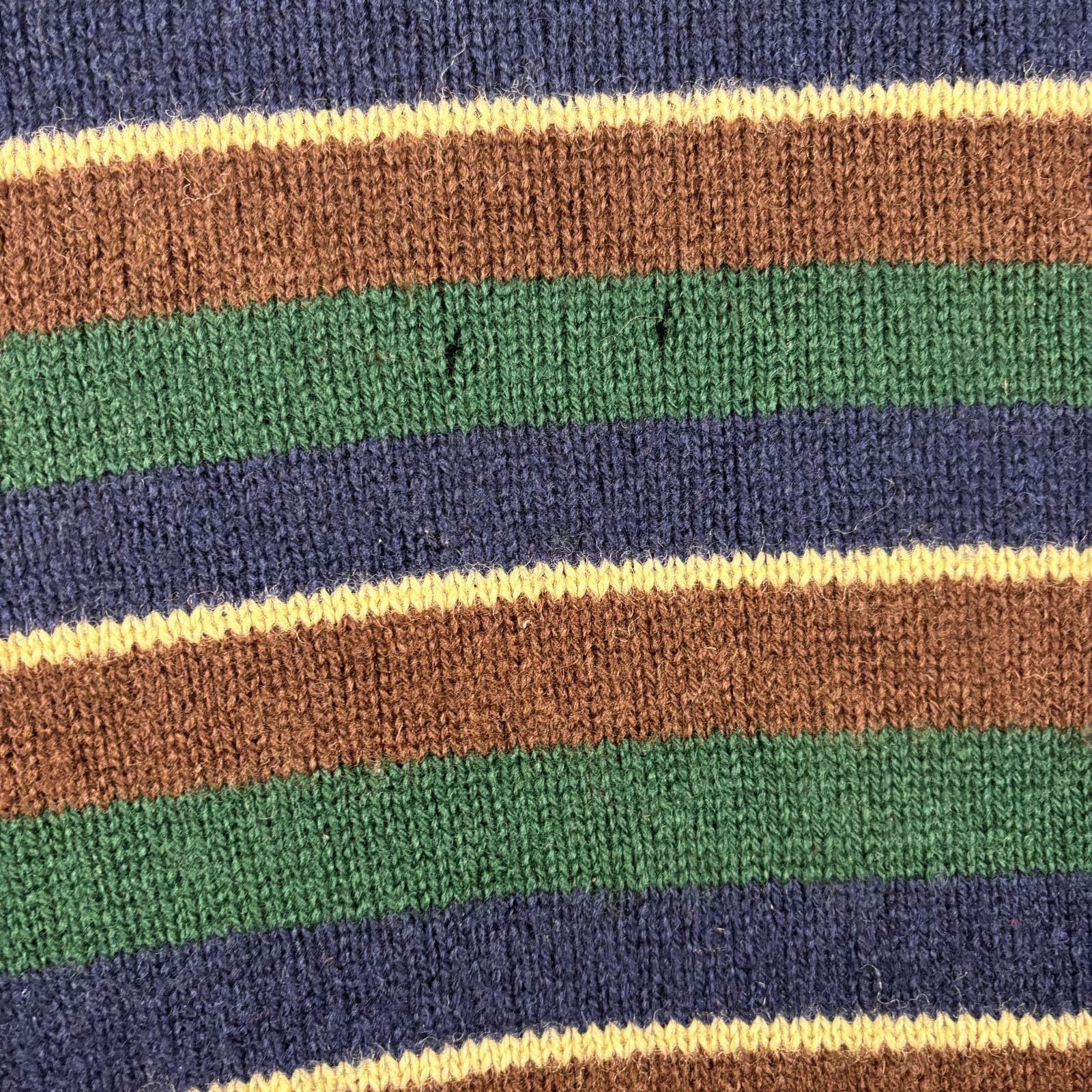 Other Vintage Lord Jeff Shetland Wool Striped Knit Medium Sweater Size US M / EU 48-50 / 2 - 8 Thumbnail