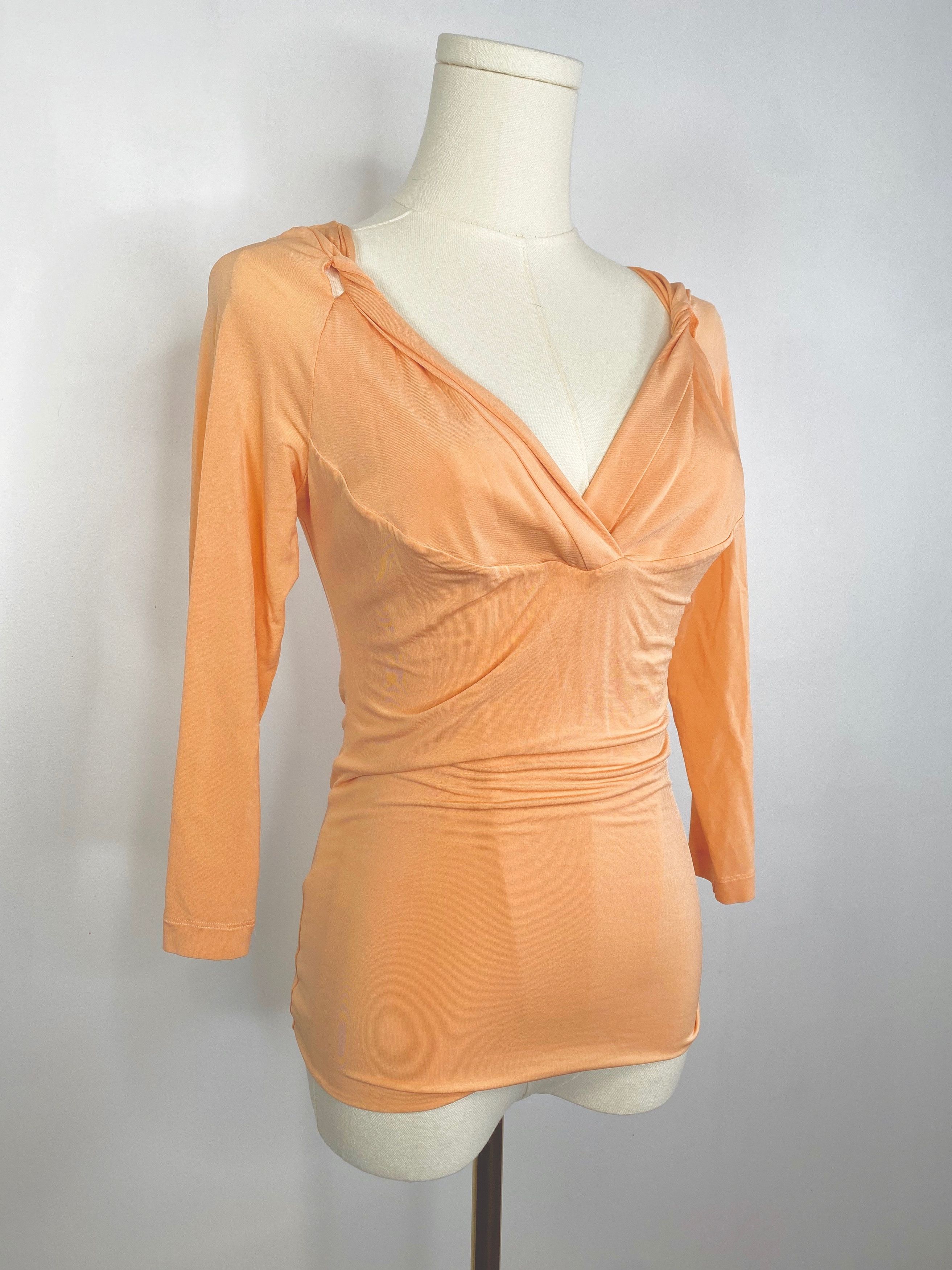 Designer VDP Italia - Creamsicle Orange Y2K Camisole Size ONE SIZE - 2 Thumbnail
