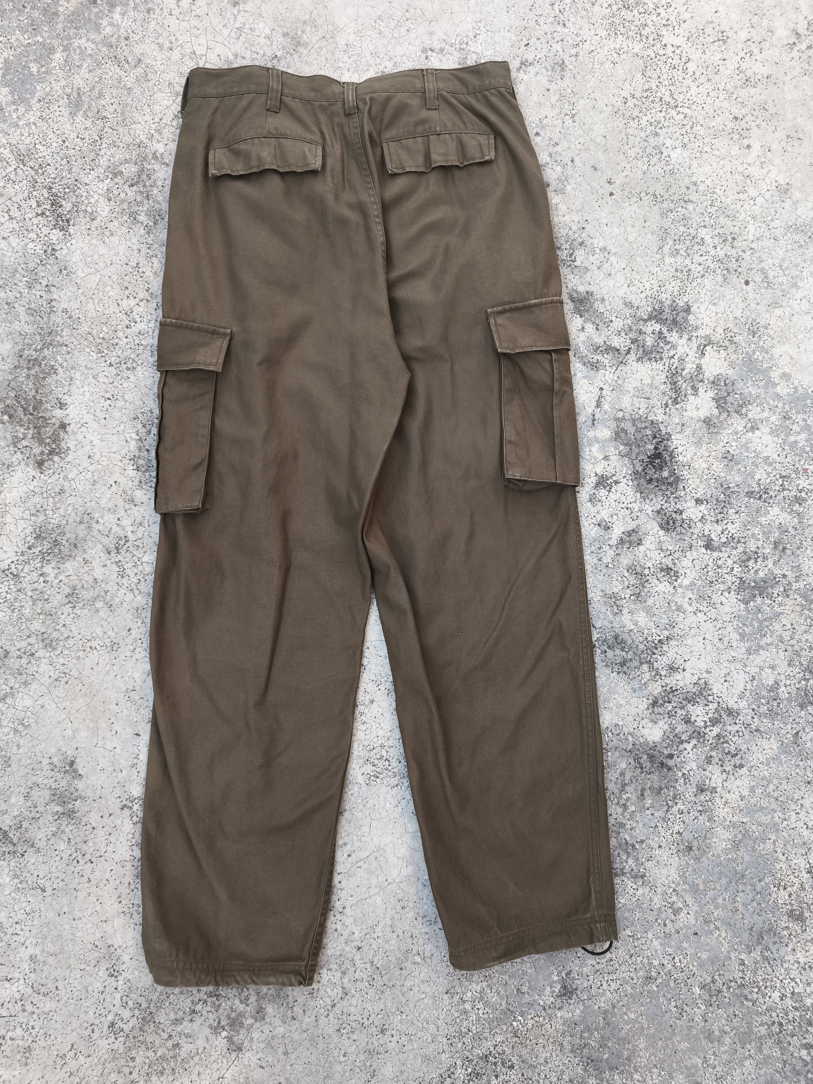 Japanese Brand Minority Cargo Pants Olive Green Size US 32 / EU 48 - 6 Thumbnail