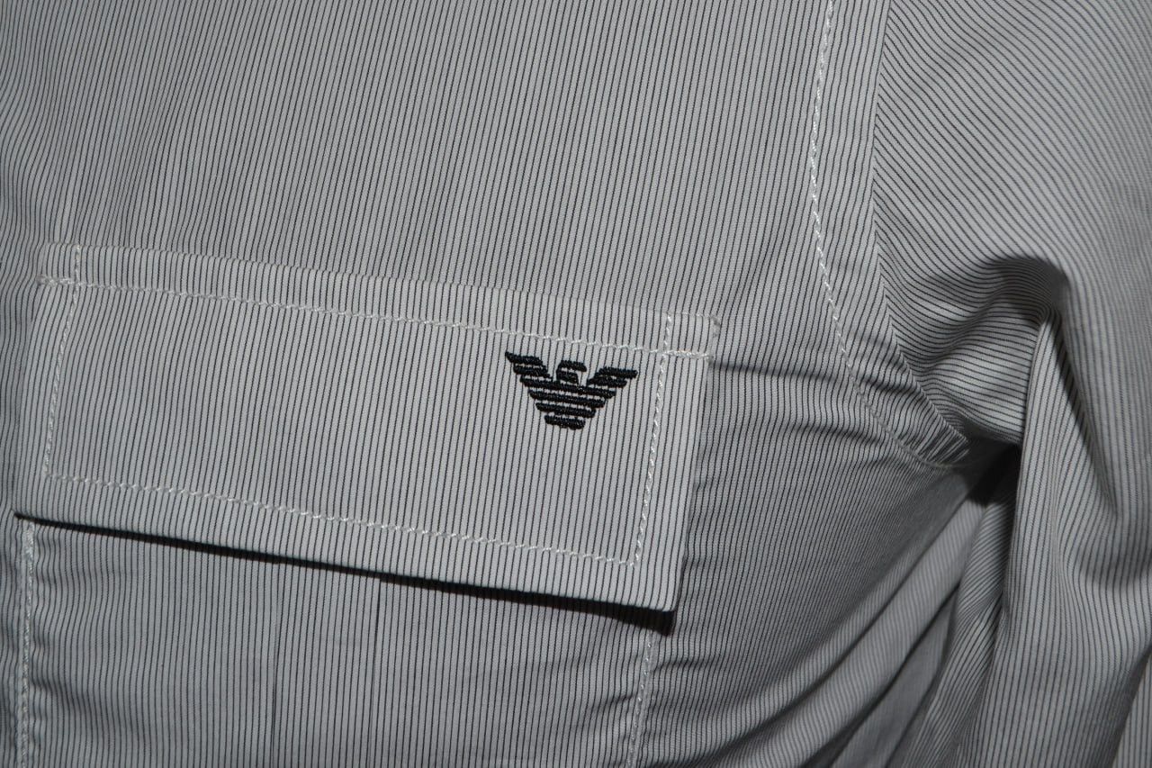 Emporio Armani Emporio armani Long sleeve shirt Gray Size M Size US M / EU 48-50 / 2 - 5 Thumbnail