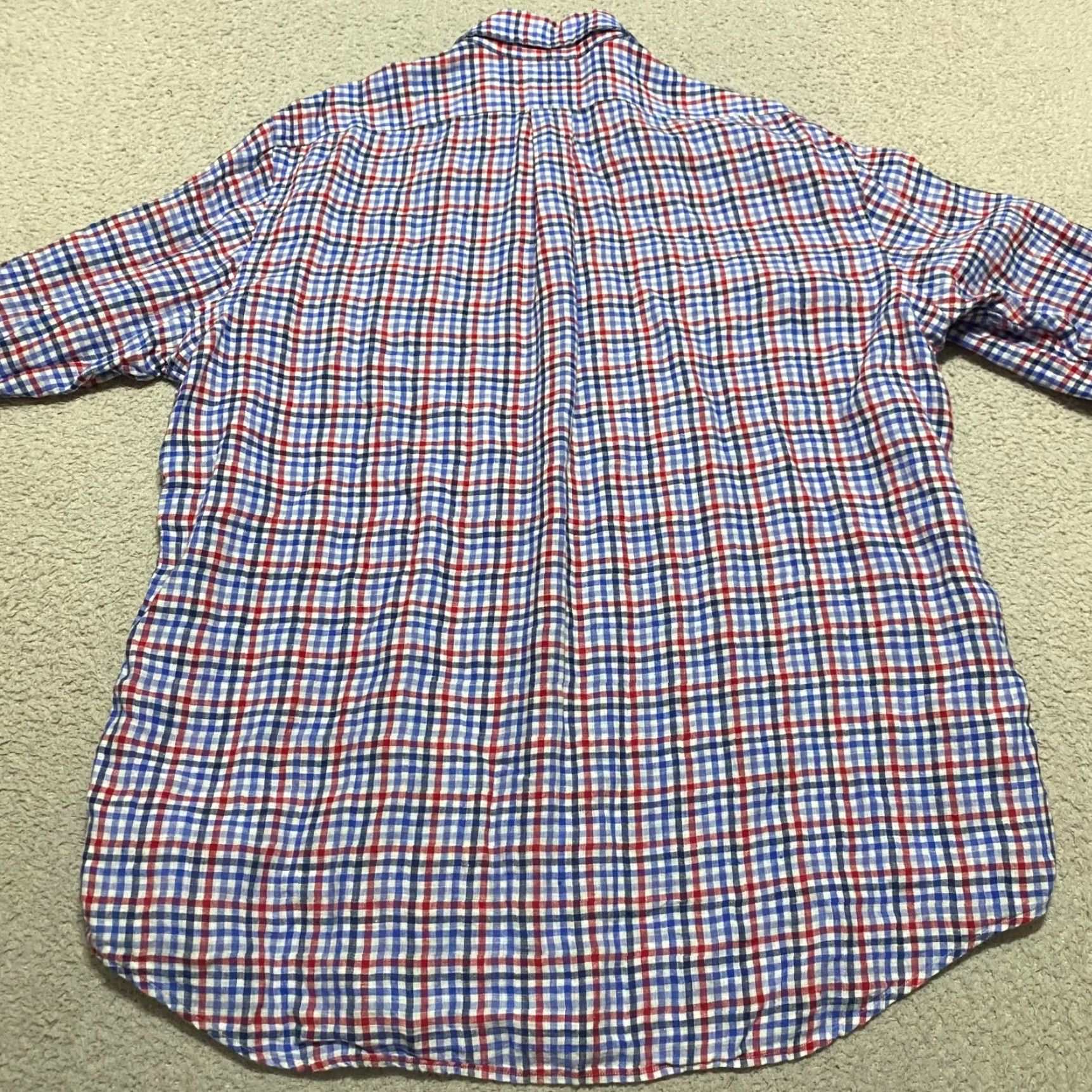 Ralph Lauren Ralph Lauren Mens XL Shirt Multicolor Plaid Check Long Sleeve Button-Down Collar Size US XL / EU 56 / 4 - 2 Thumbnail