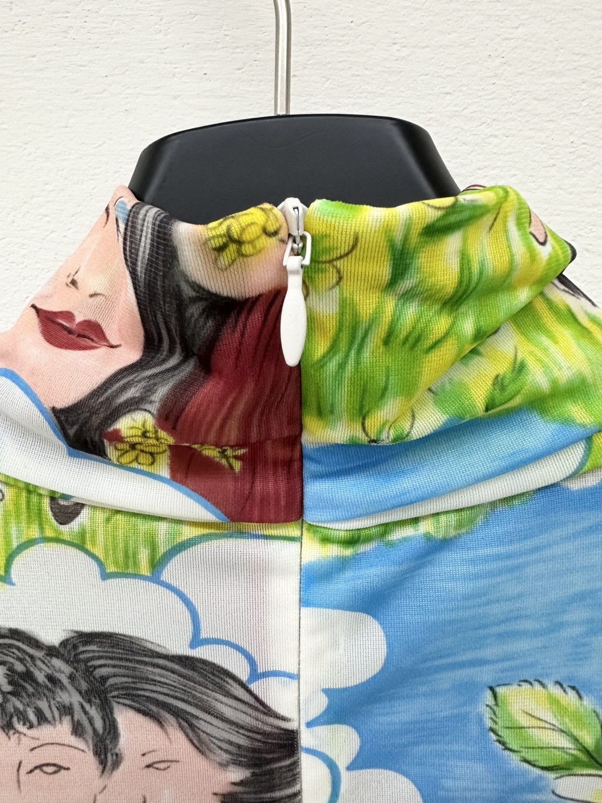 Prada Prada Flash Back Print Turtleneck Top Size US M / EU 48-50 / 2 - 6 Thumbnail
