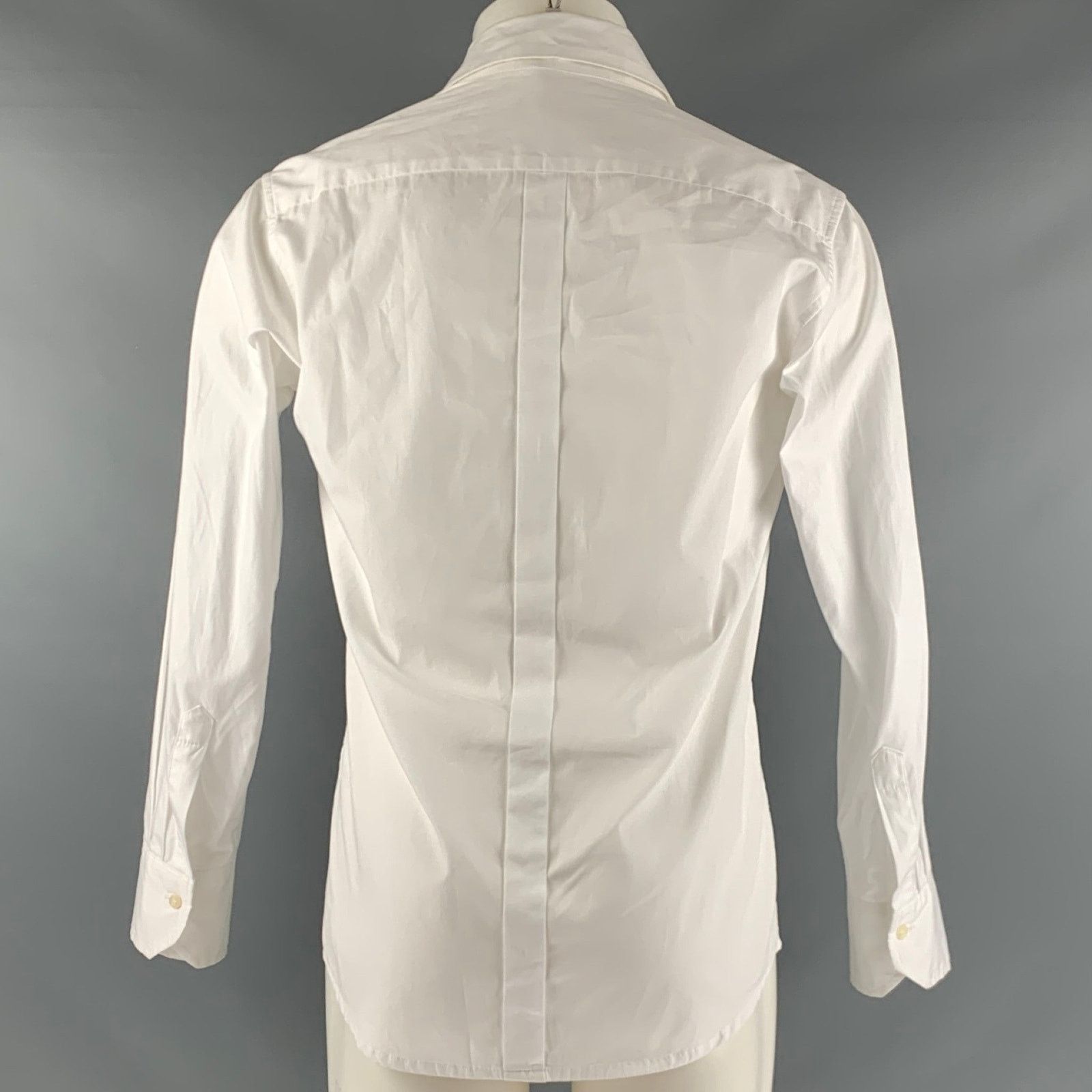 DELADA DELADA Size S White Cotton Long Sleeve Shirt Size US S / EU 44-46 / 1 - 6 Thumbnail