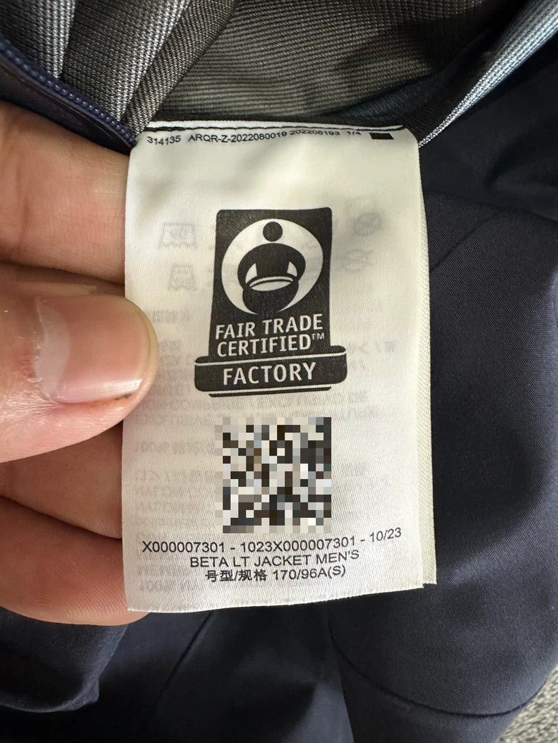 Arc'teryx Arcteryx Beta Lt Black Blue Jacket Size US S / EU 44-46 / 1 - 5 Thumbnail