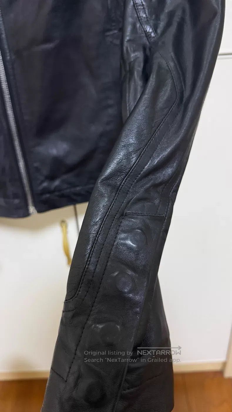 Rick Owens RICK OWENS Zip-up Leather Jacket Size US M / EU 48-50 / 2 - 4 Thumbnail