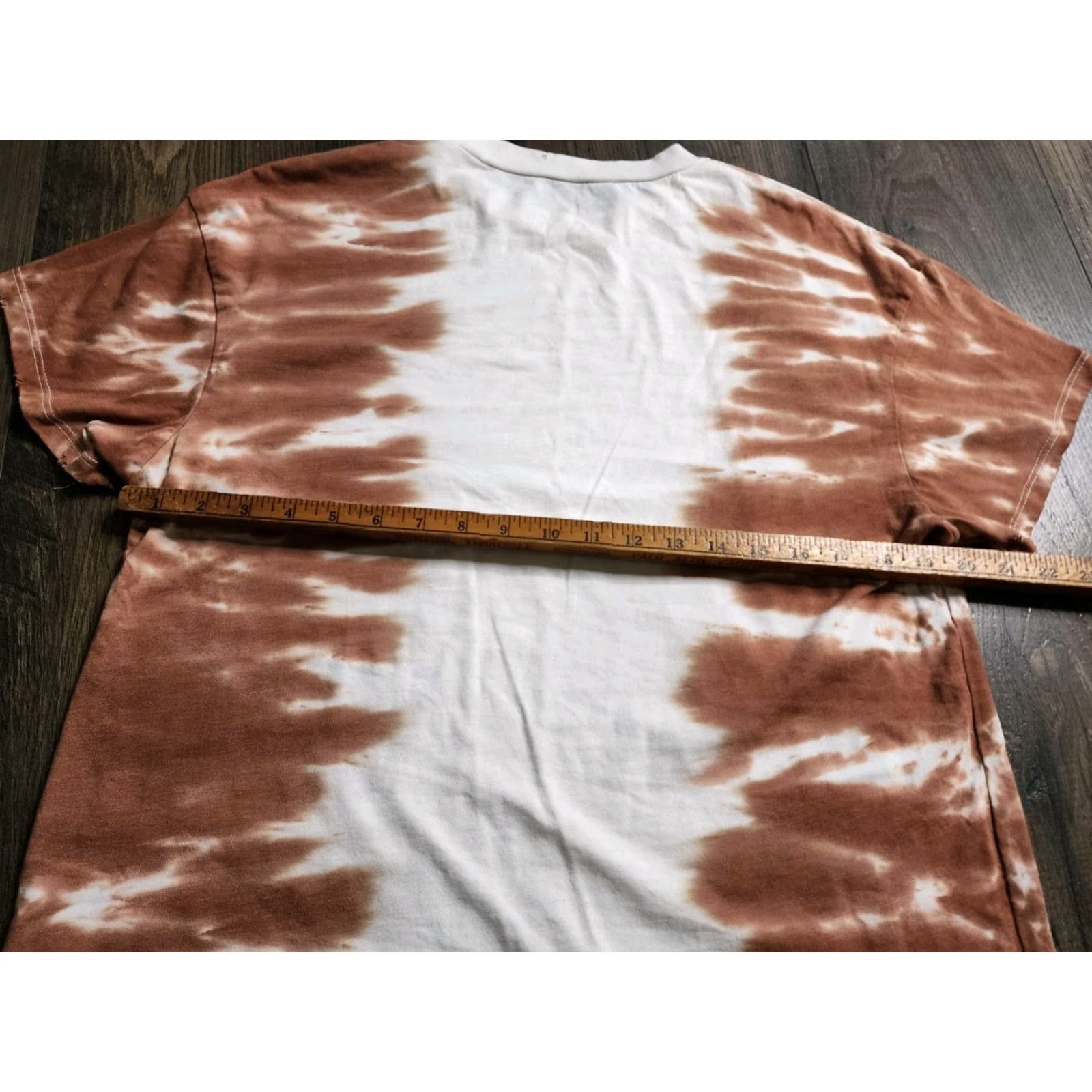 Vintage Vintage ACDC Women's S Cropped T-Shirt Band Highway To Hell Tie Dye Oversized Cotton White Size S / US 4 / IT 40 - 3 Thumbnail